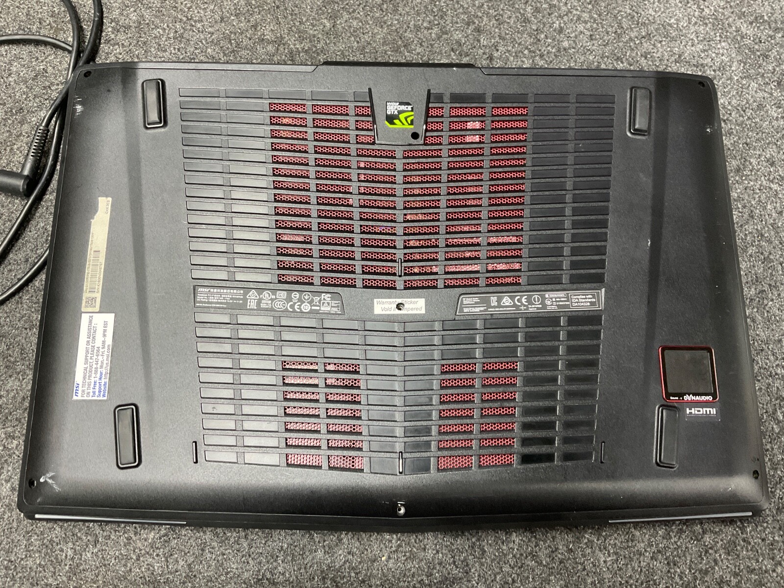 MSI GT72S 6QE Dominator Pro G