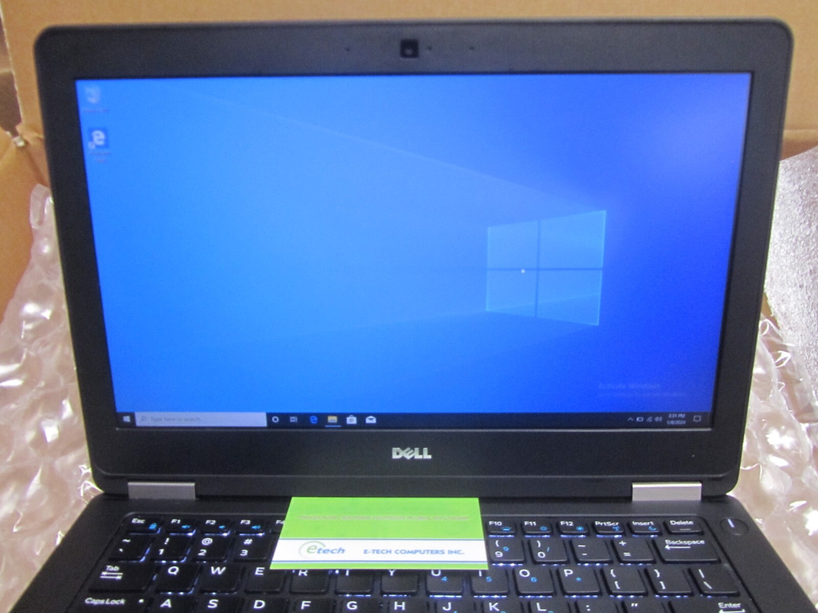Dell Latitude E5270 i7-6600U 2.6GHz 8GB RAM 256GB SSD 12.5″ FHD 4G/LTE Good Batt