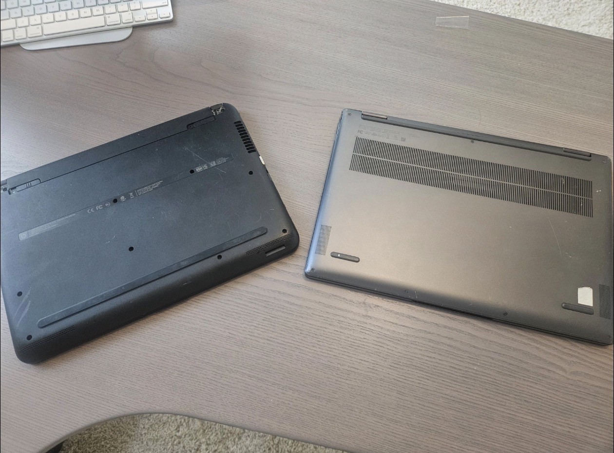Lenovo Yoga 7i 16IAP7 16″ touch Unknown Specs with HP Chromebook
