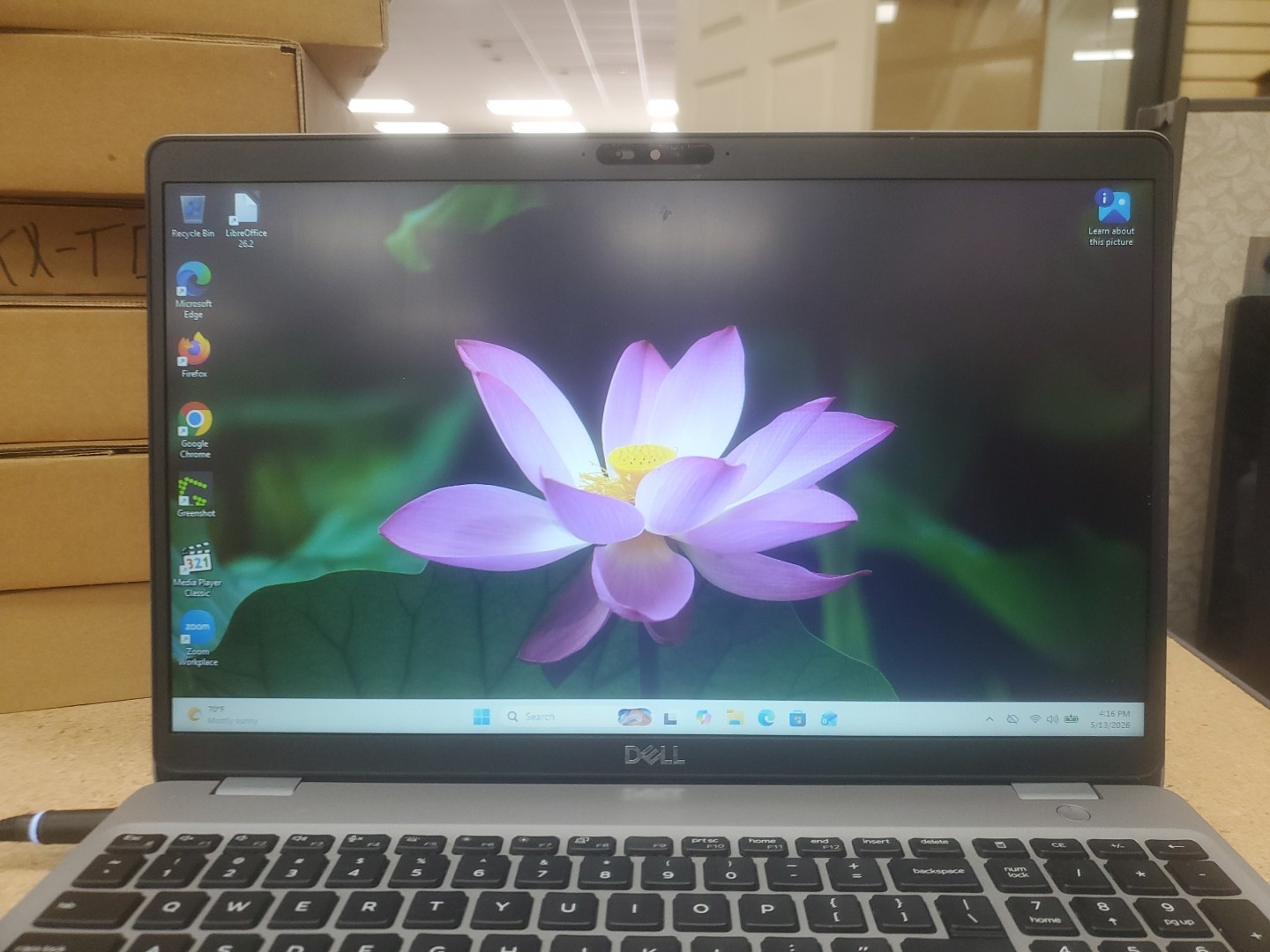Dell Precision 3550 Laptop – i5-10310U 8GB 256GB SSD 15.6″ 051326-3