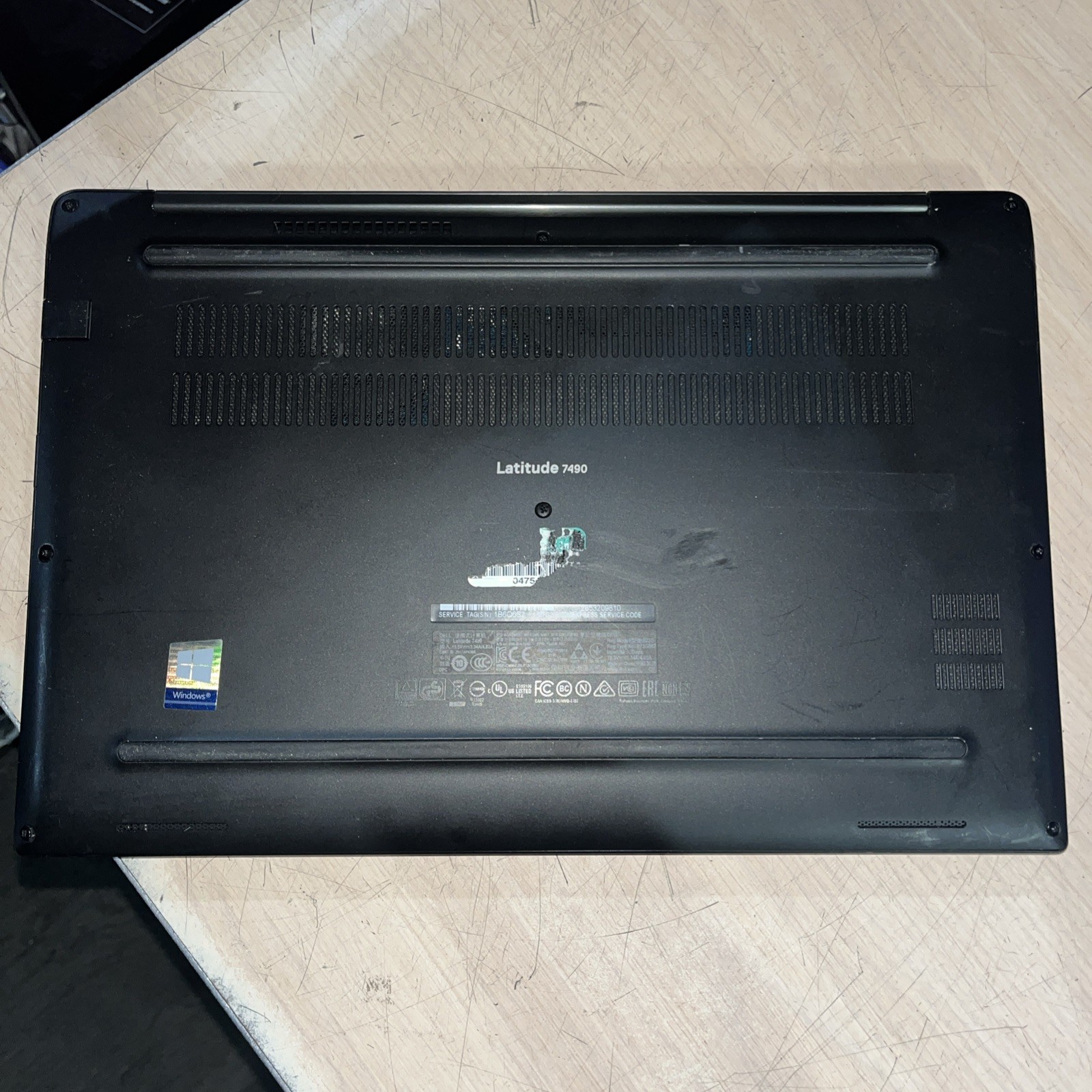 DELL LATITUDE 7490 INTEL CORE I5-7300U 2.60GHZ 16GB RAM NO HD ,