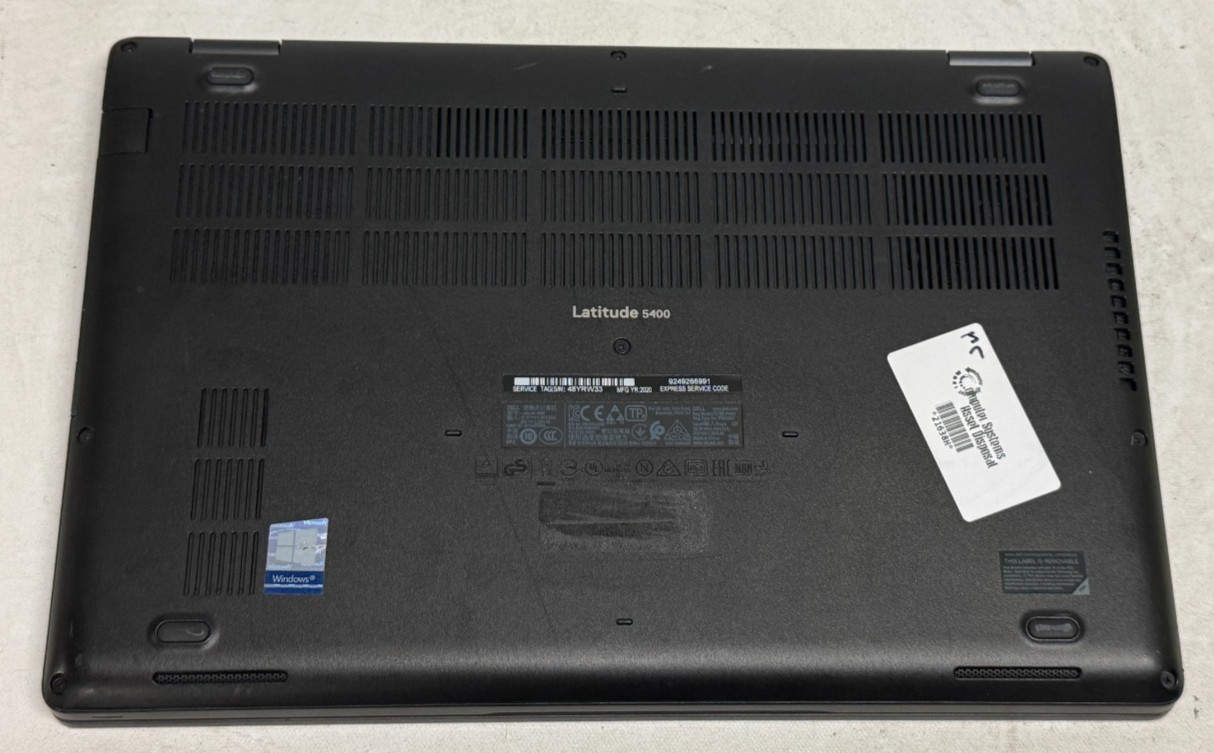 Dell Latitude 5400 14″ (i7-8665u 1.90GHz – 16GB RAM – 256GB SSD – Win11Home)