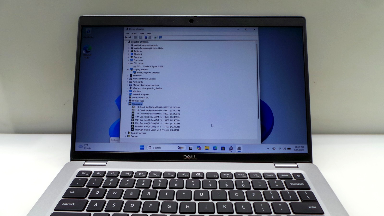 Dell Latitude 5420 | 14″ | i5-1135G7 2.40GHz | 16GB RAM 512GB NVMe | WIN 11 PRO