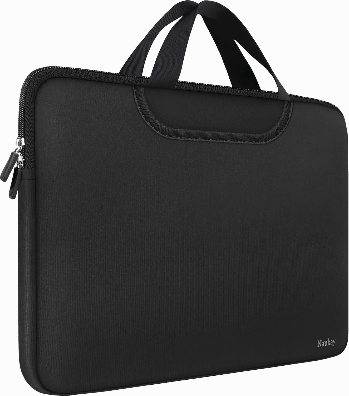 Neoprene Laptop Sleeve with Handle, 17 Inch Protective Case for 15.6 Laptops – B