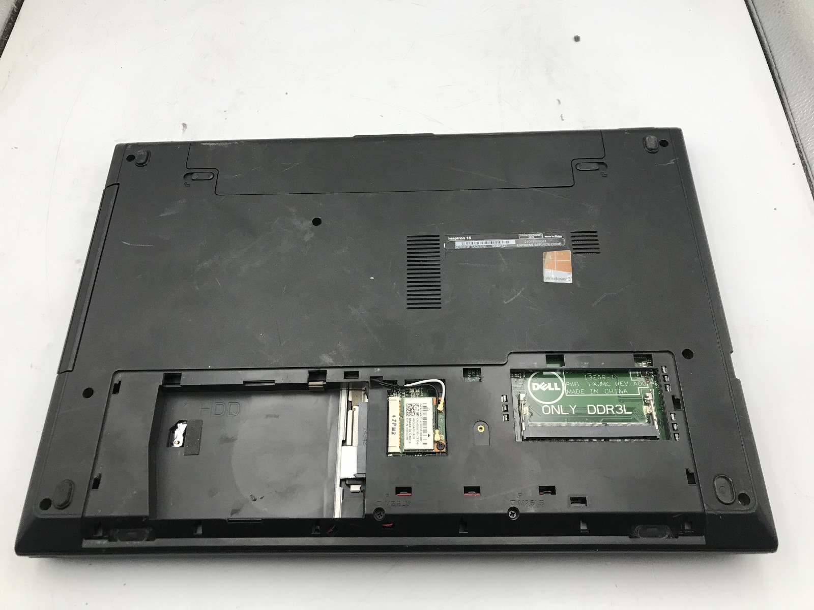 DELL INSPIRON 15 3542 – FOR PARTS/REPAIR – INTEL I3 4TH GEN – NO RAM – READ – BB