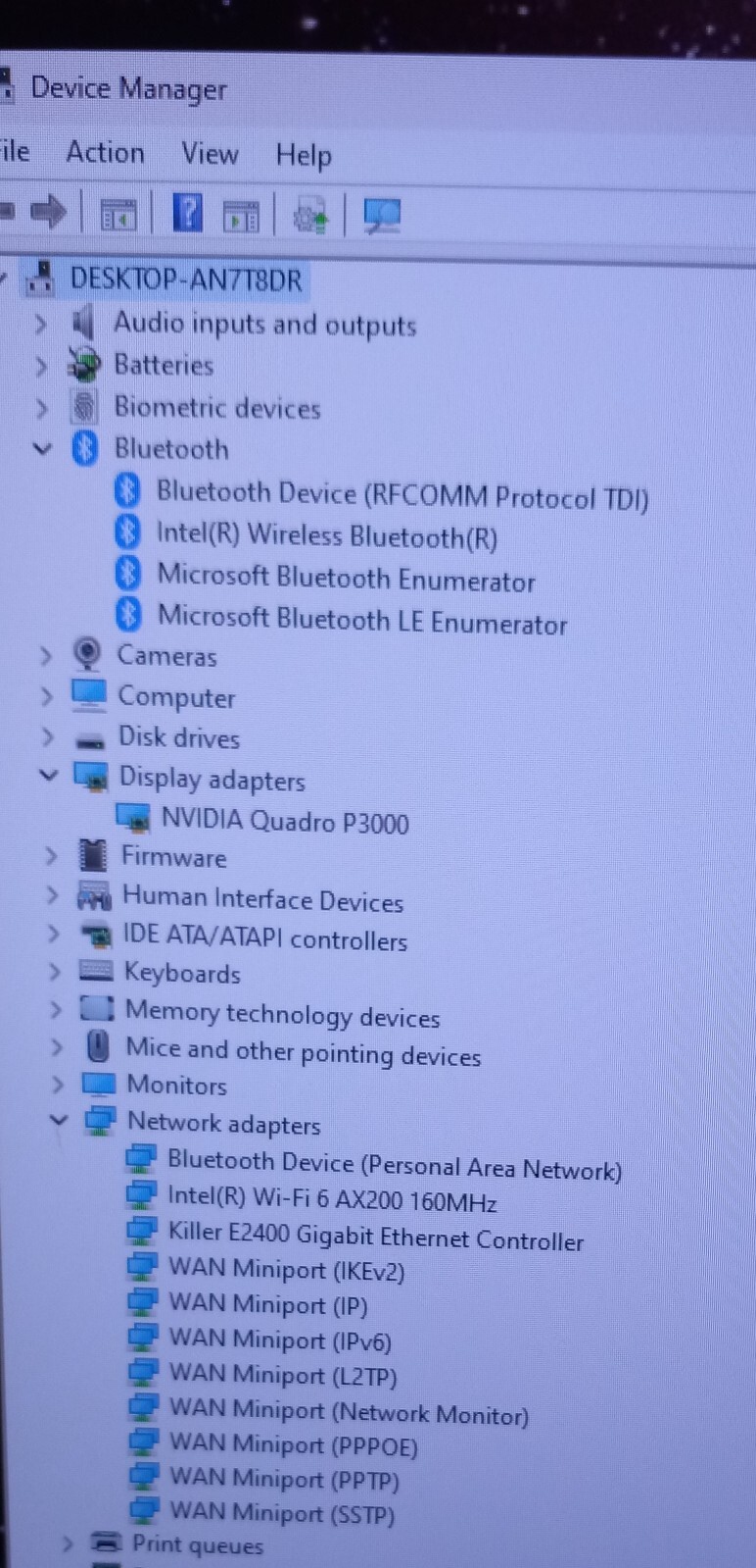 Sager Clevo P770DM NP9775 I7-6700K 2.8-4.4Ghz 48GB 1TB NVME NVIDIA P3000 W11