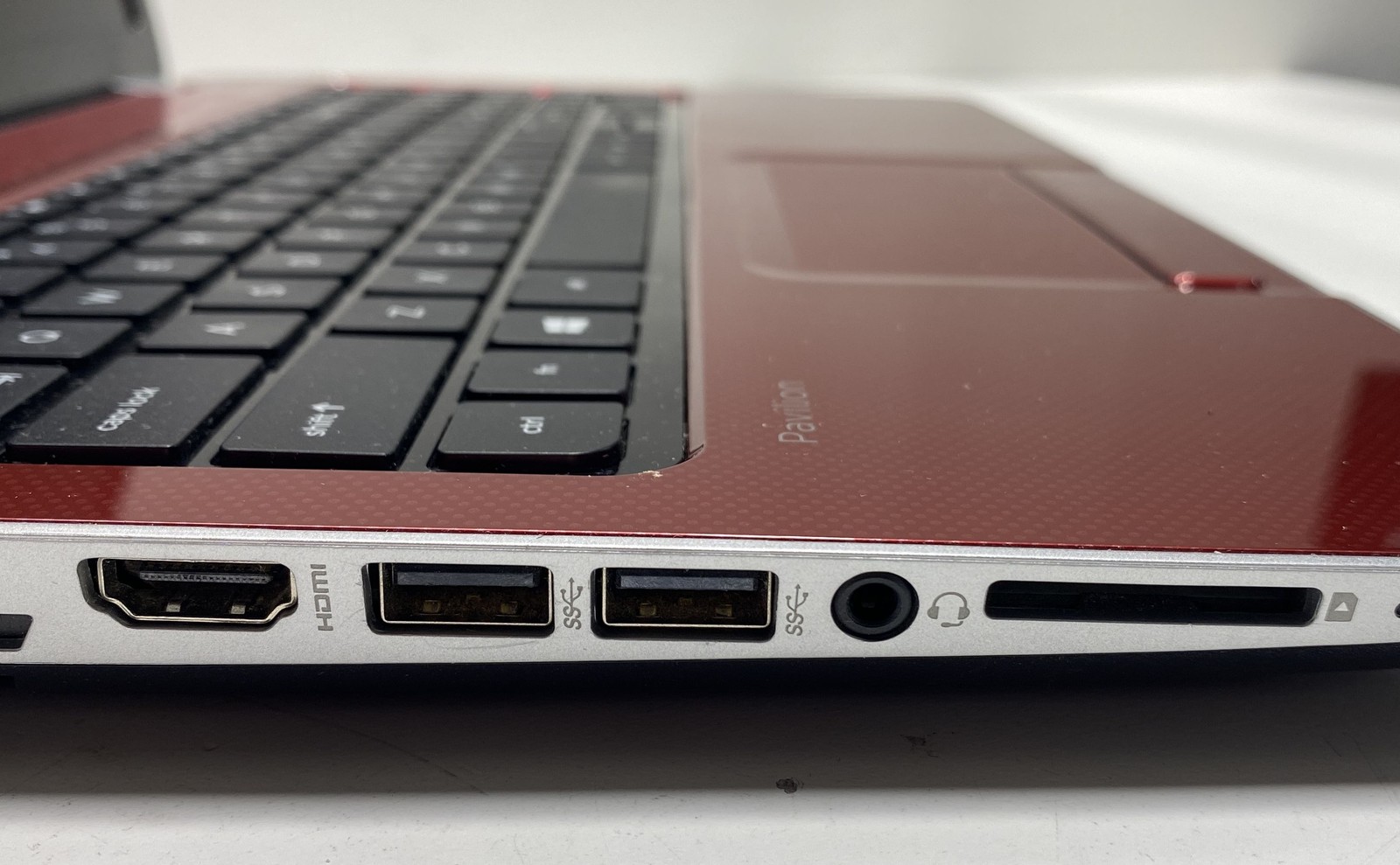HP Pavilion 15 Laptop Red No Hard Drive Doesn’t Power On For Parts