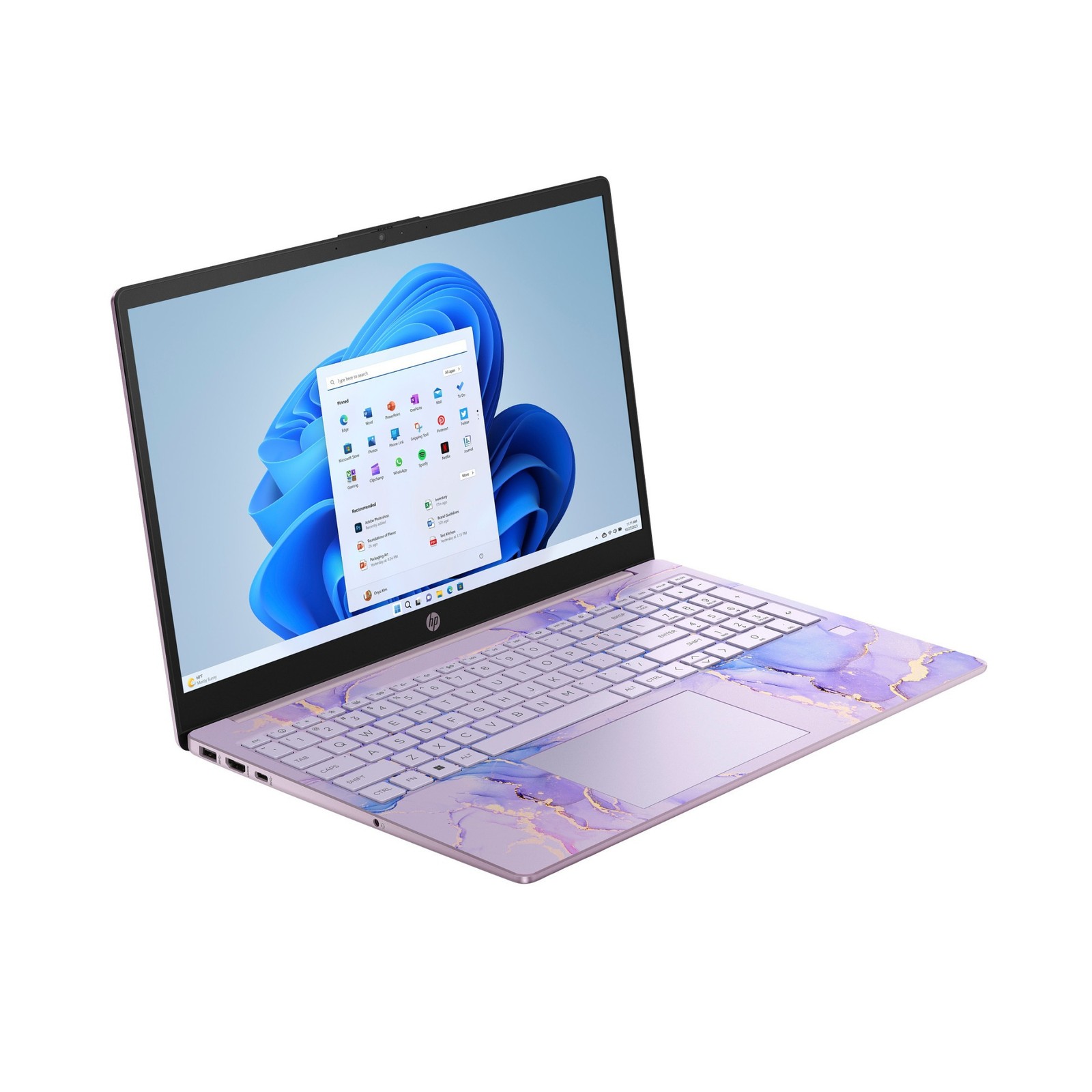 HP 15-fd0123ds 15.6-Inch HD Touch Intel N-Series 4GB RAM 128GB UFS Win11 Home S