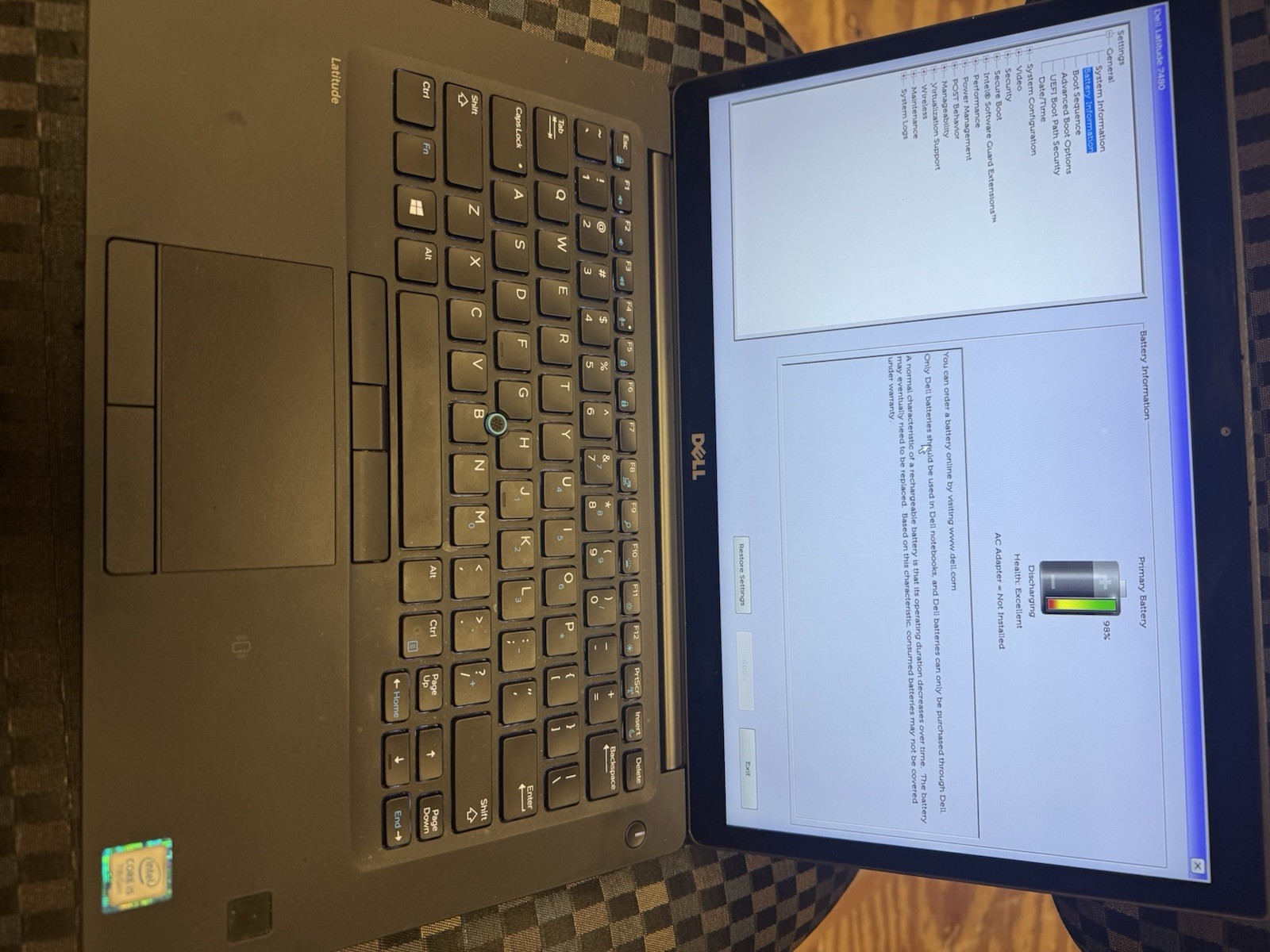 Dell Latitude 7480 14” Laptop Intel i5-7300U 16GB RAM 256GB SSD Windows 11 Pr