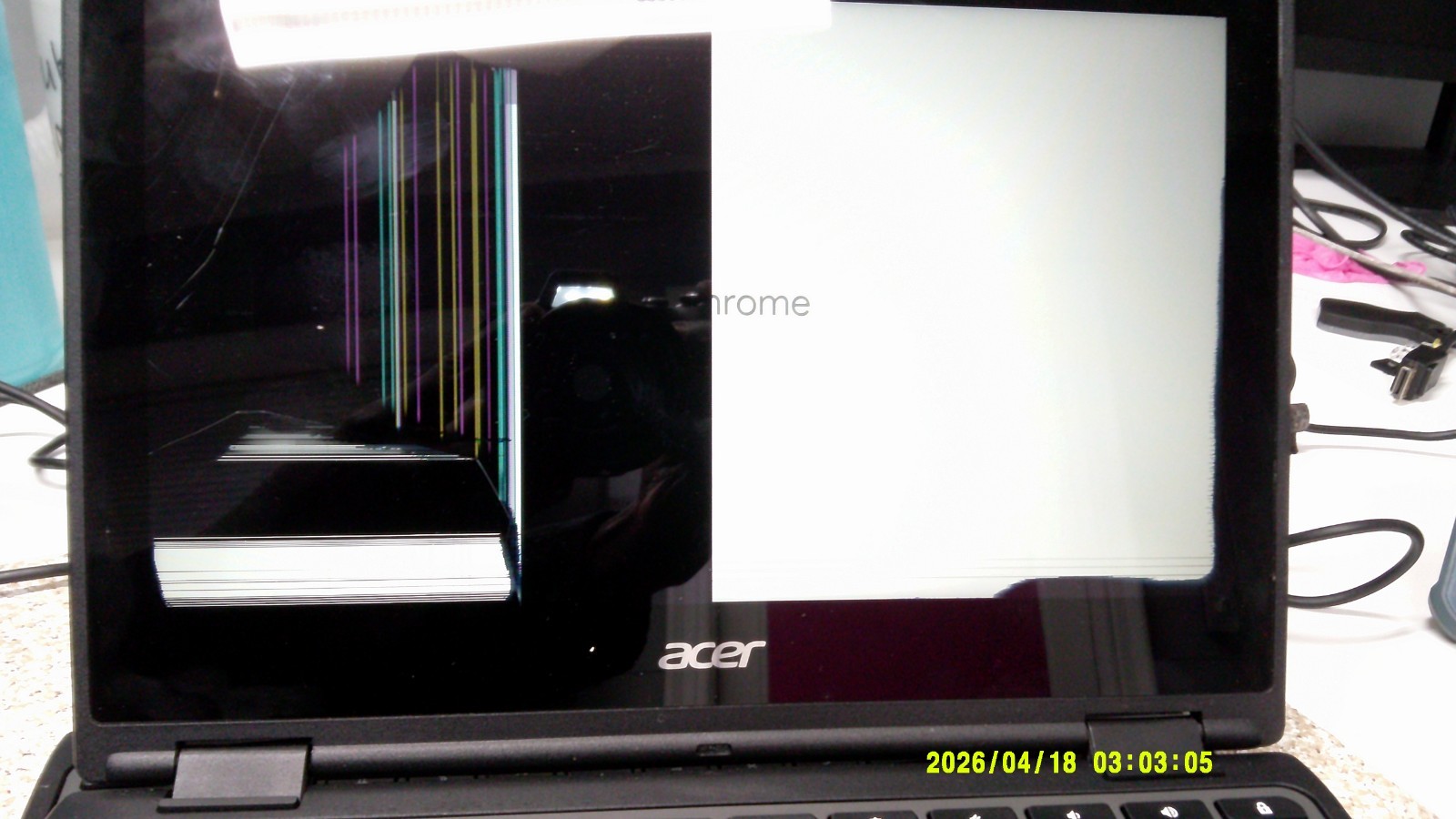 Lot of 5 Acer Chromebook R721T-A692 11.6″ Touchscreen Laptops – FOR PARTS / REPA
