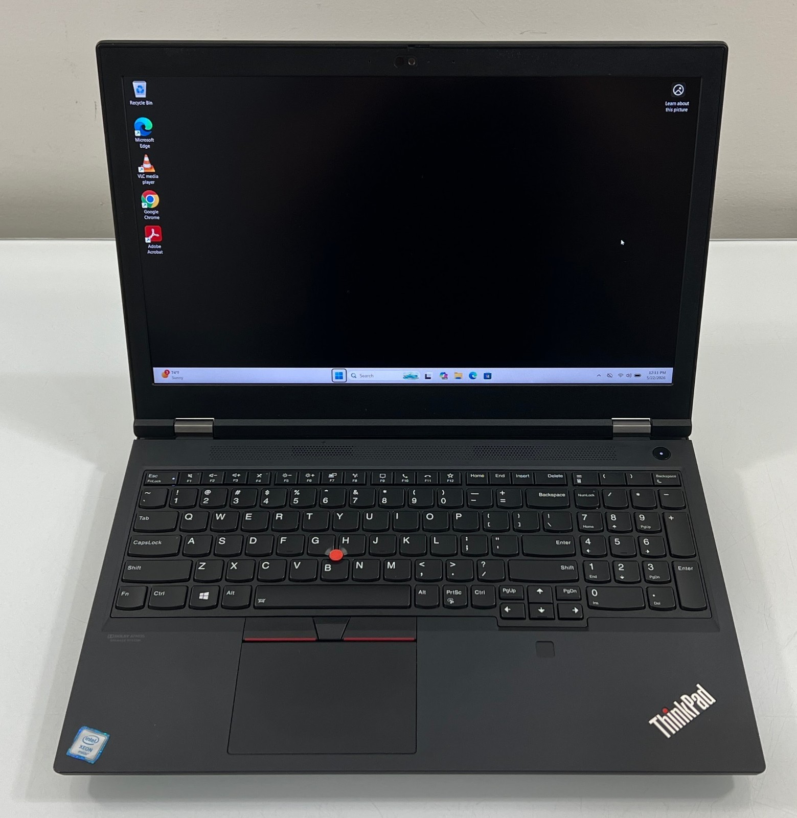 Lenovo ThinkPad P15 Gen 1 15.6″ Xeon W-10855M 32GB 2TB SSD RTX 5000