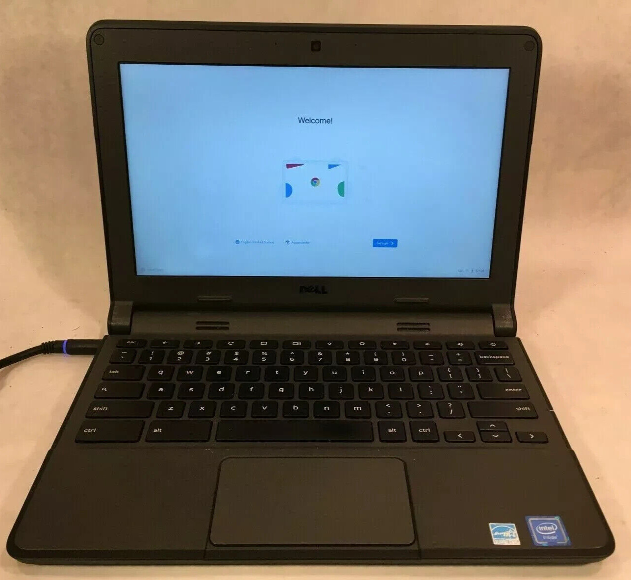 Dell Chromebook 11 3120 11.6″ Intel Celeron 4GB 16GB SSD Laptop – NO CHARGER