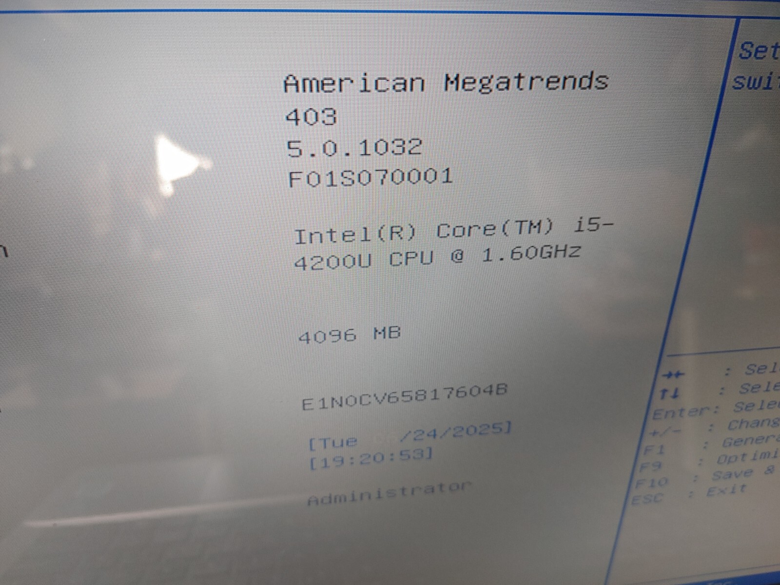 ASUS X550L Core i5-4200U @ 1.60 GHz, 4GB RAM , NO HD , FOR PARTS/ Repair