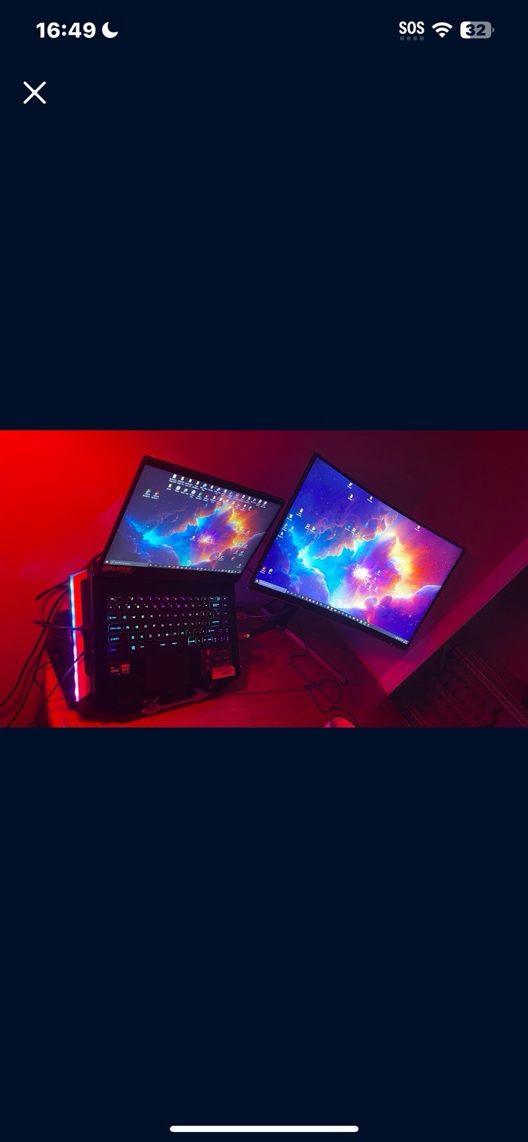 RTX 3080 Intel Core I7 11th-Gen Gaming Laptop 5TB SSD + 240Hz 2K Curved Monitor