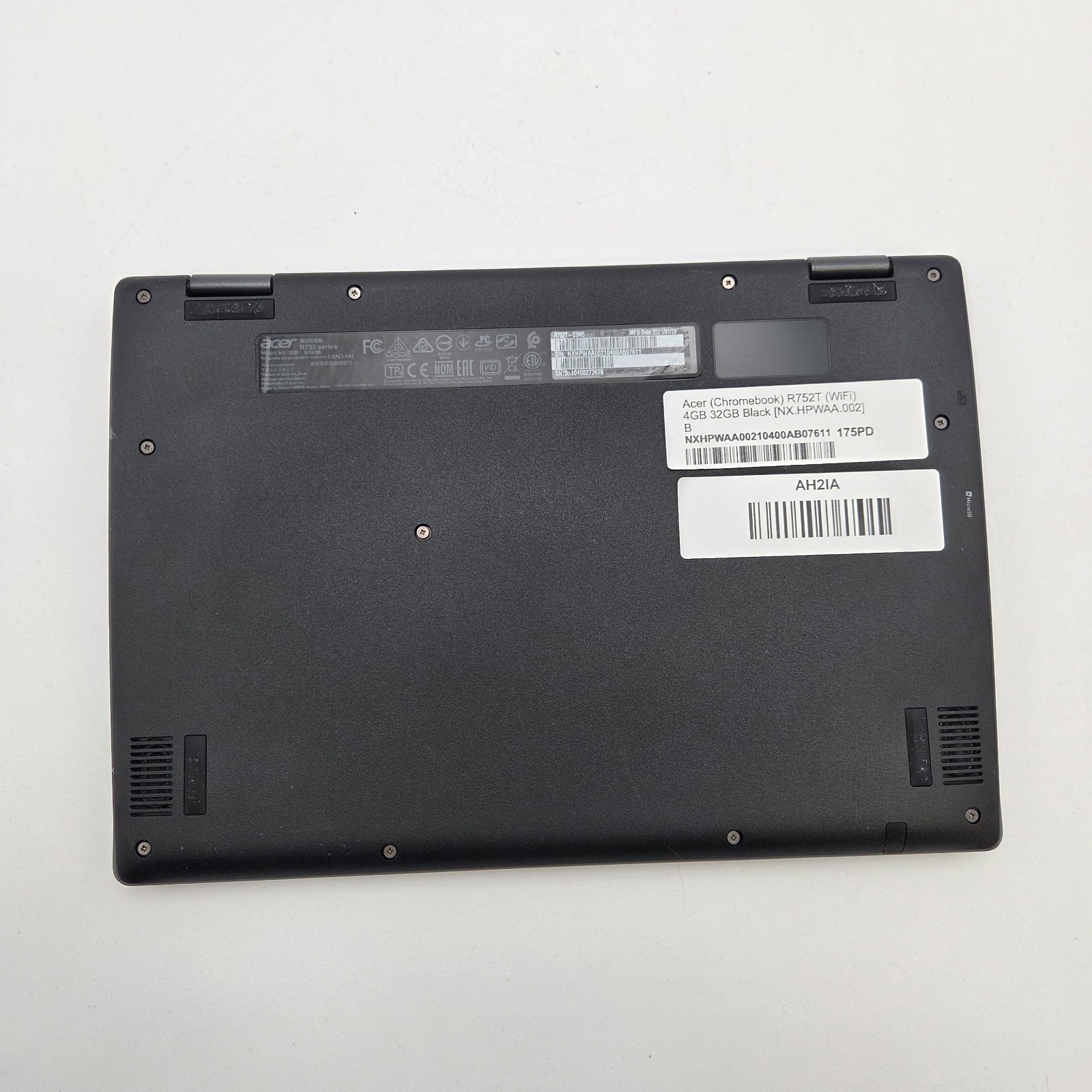 Acer Chromebook Spin 511 R752T-C3M5 11.6″ 32GB, Black