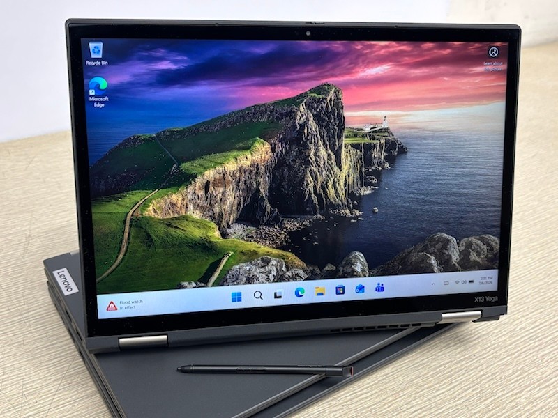 3x Lenovo ThinkPad X13 Yoga Gen 2 13″ i5-1145G7 16GB 256GB SSD W11P Laptop (Lot)