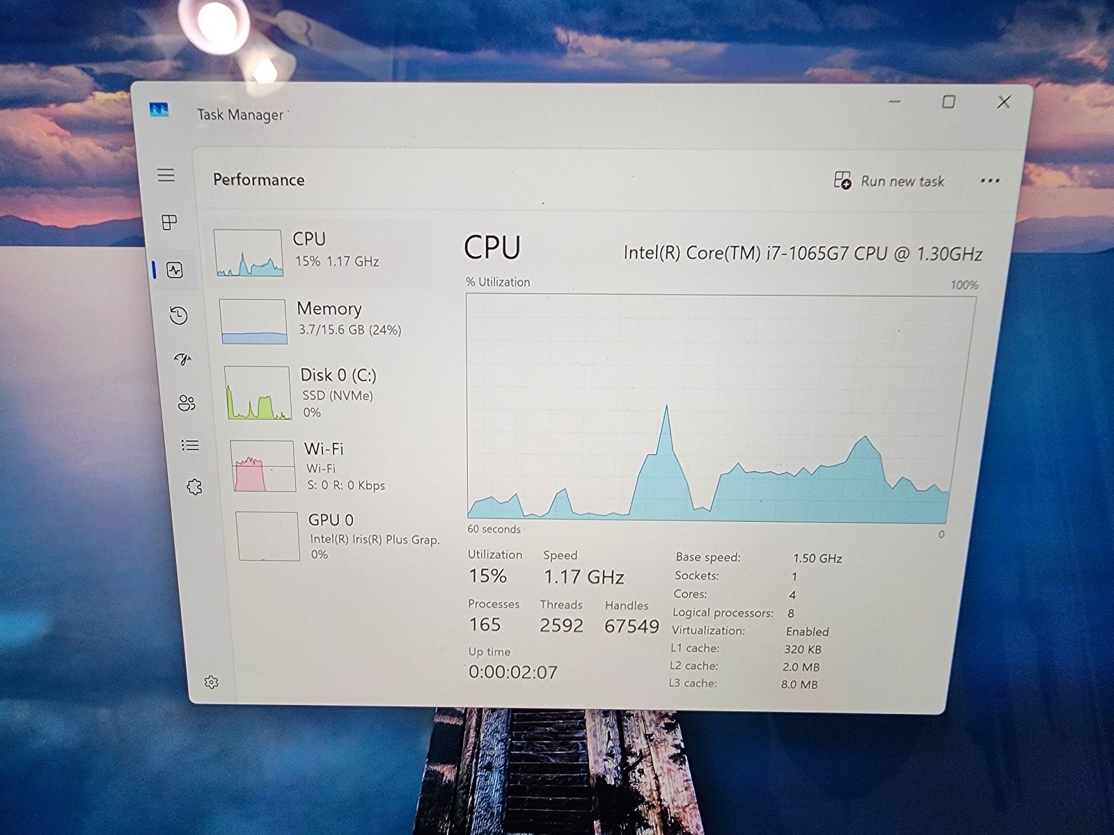 Microsoft Surface Pro 7 1866 Core i7-1065G7 1.3GHz 16GB 256GB Windows 11 Pro