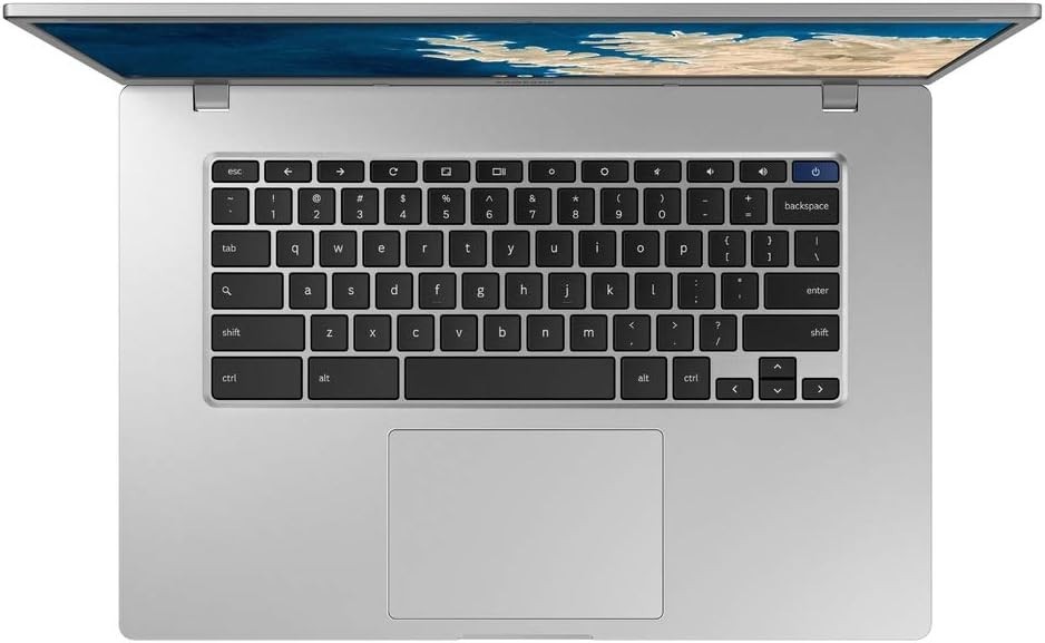 Samsung Chromebook 4 Plus 15.6″ FHD N4000 4GB RAM 32GB eMMC Silver XE350XBA-K01U
