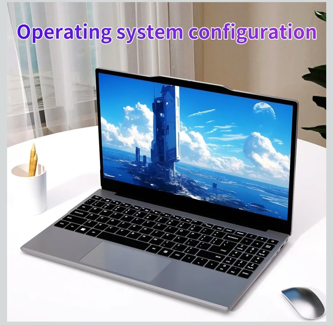 14.1in FHD IPS Laptop Intel Celeron N5095 8GB RAM 512GB SSD Wi-Fi BT