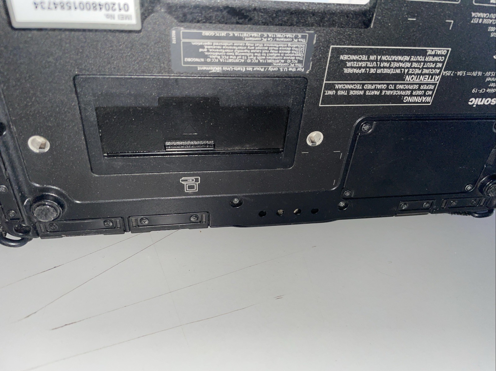 Panasonic Toughbook CF-19 MK8 i5-3610ME 8GB 320GB Laptop WIFI and GPS Touch Rug