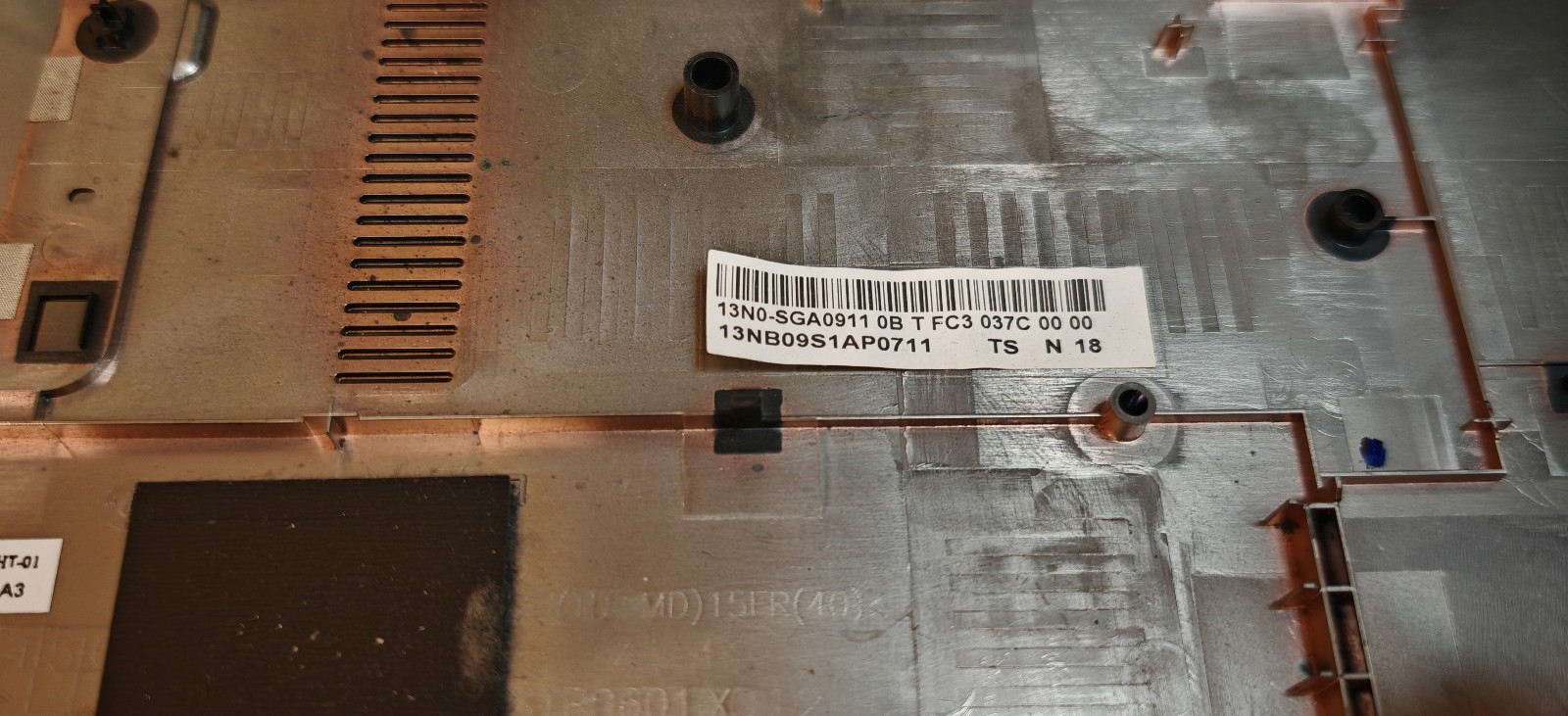 ASUS X556U F556U R556U BOTTOM BODY BOTTOM 13N0-SGA0911 13NB09S1AP0711