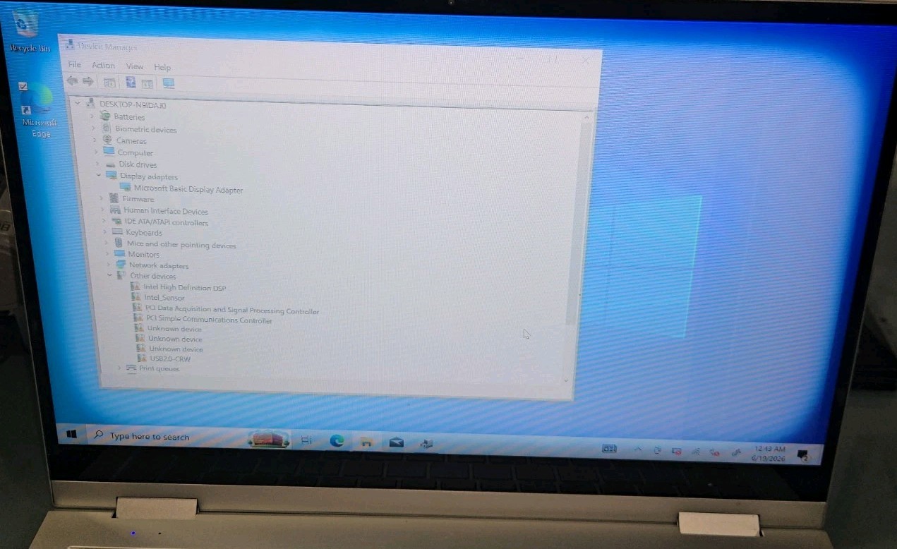 Samsung NP730QCJ Intel i7 GEN 10 118GB SSD, 12GB RAM Windows 10 No AC *READ*