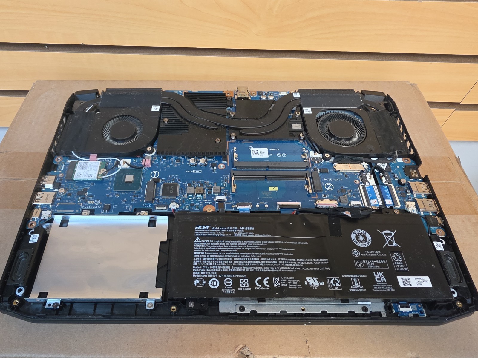 Acer Nitro 5 Gaming laptop RTX 3050 Intel i5 10300h 144hz screen – PARTS /REPAIR