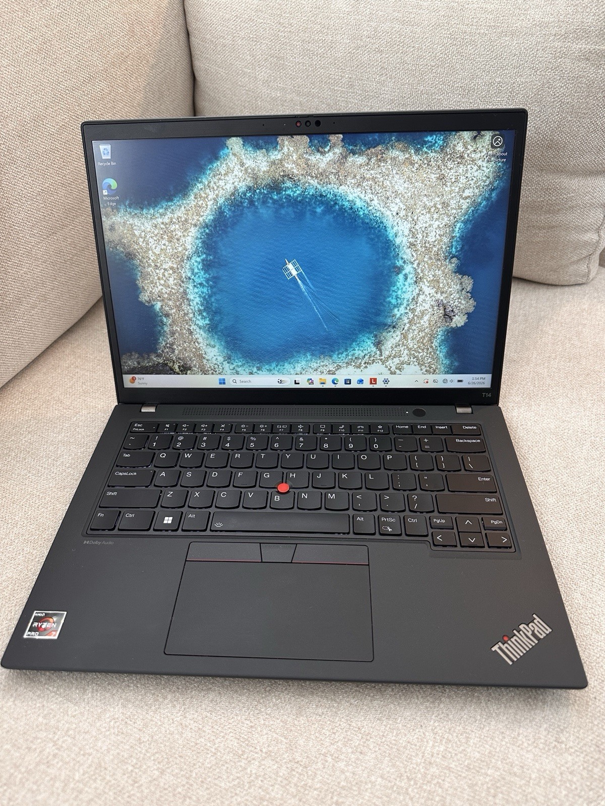 Lenovo ThinkPad T14 Gen 4 Ryzen 7 Pro 7840U 16GB/512GB Win 11 Pro