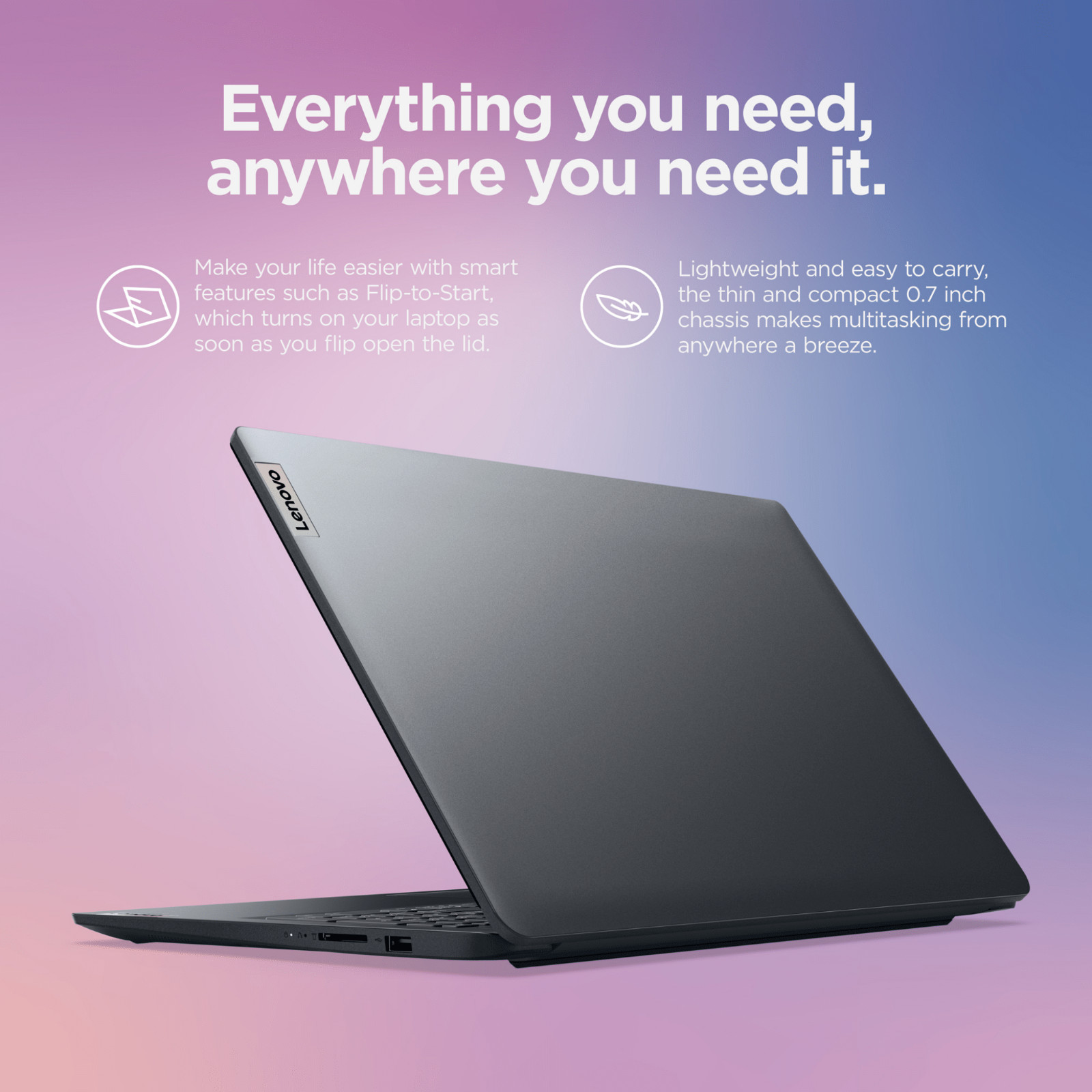 2026 Lenovo IdeaPad Laptop 15.6″ FHD 10-Core Intel i5-1235U To 40GB RAM 2TB SSD