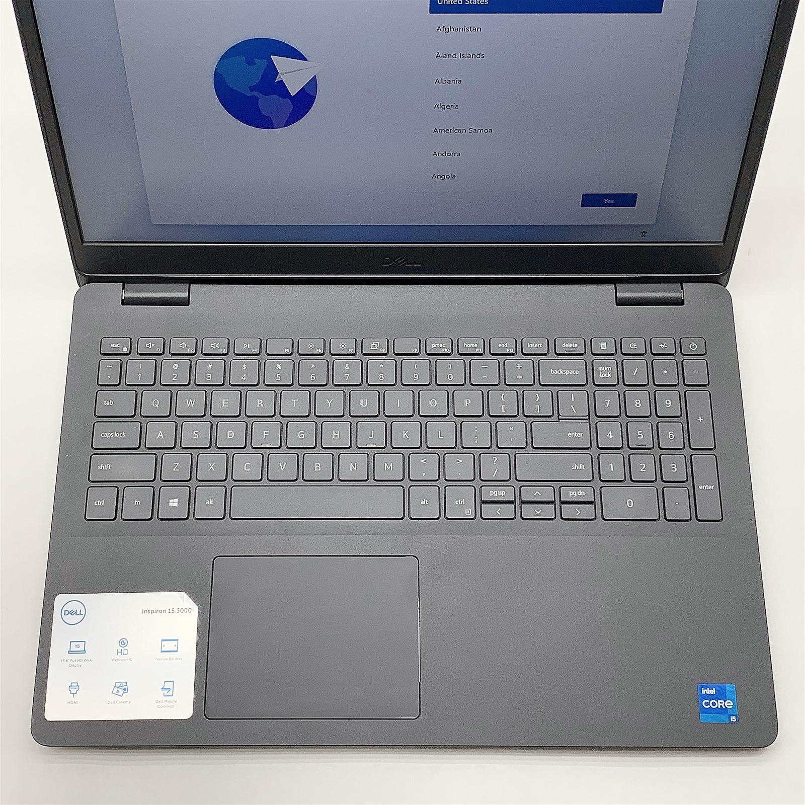 Dell Inspiron 3501 Laptop i5 1135G7 2.40GHZ 15.6″ FHD 16GB 512GB NVMe Windows 11