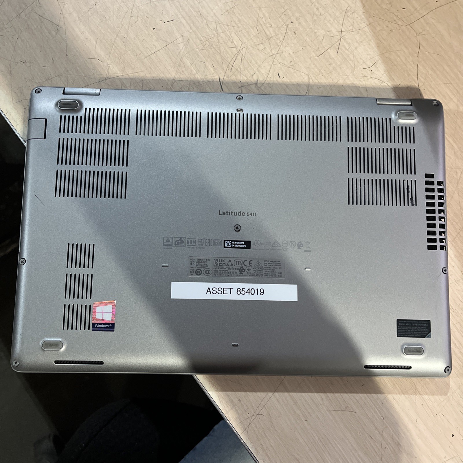 DELL LATITUDE 5411 INTEL CORE I5-10400H 2.60GHZ 8GB RAM NO HD