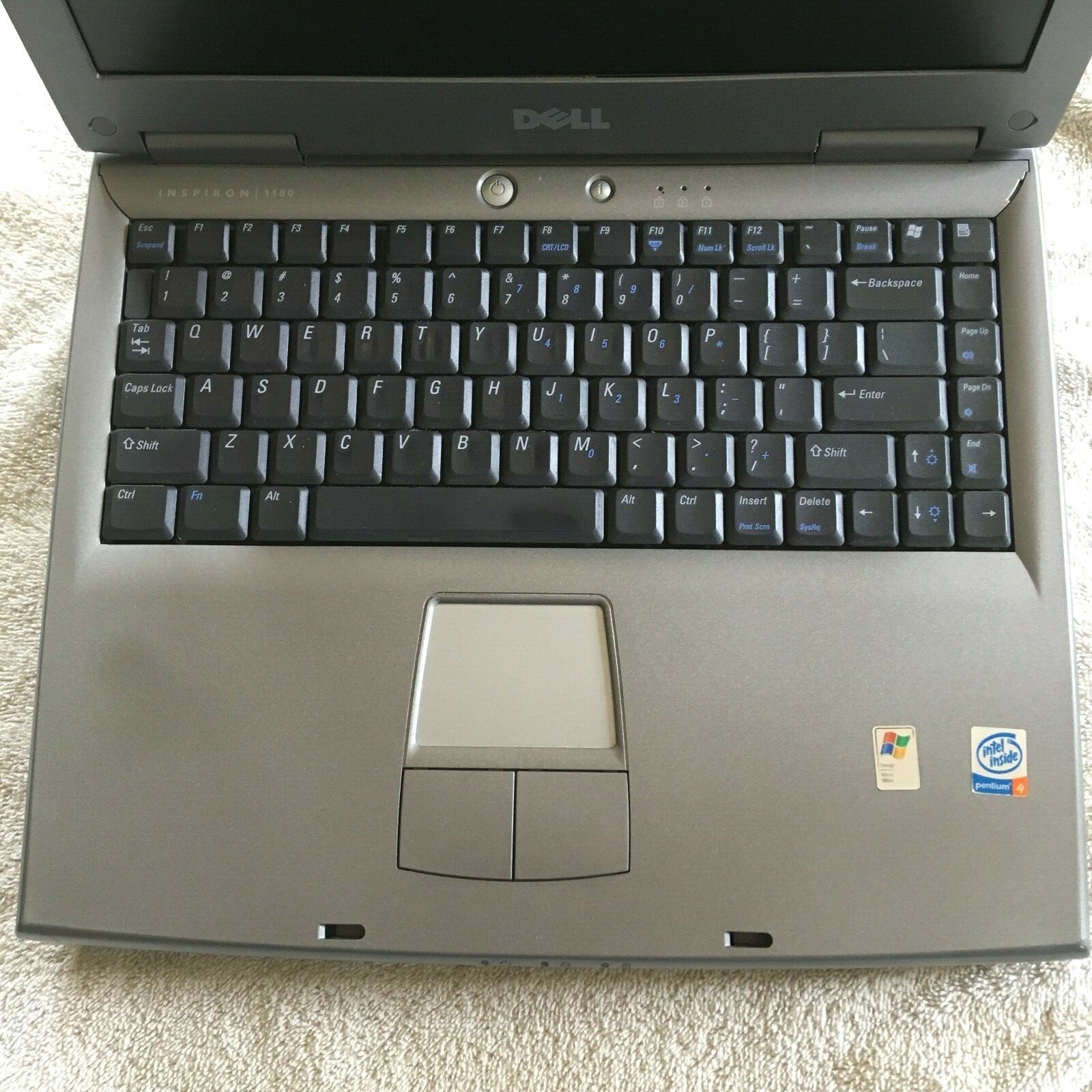 Dell Laptop Inspiron 1150 Model PP08L Auction #12