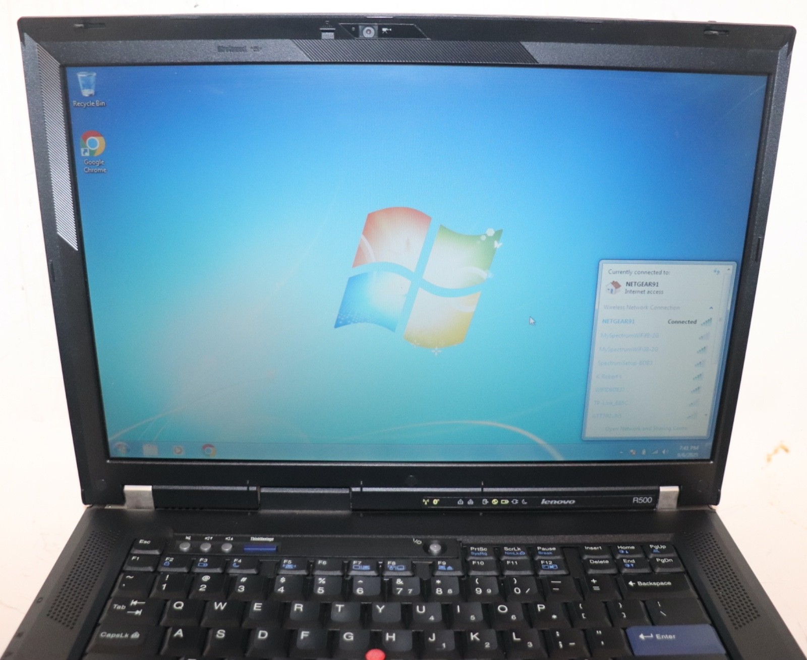 Lenovo ThinkPad R500|Intel Celeron@2.00GHz|4GRAM|500GB HDD|WIN 7Prof|WiFi|Webcam
