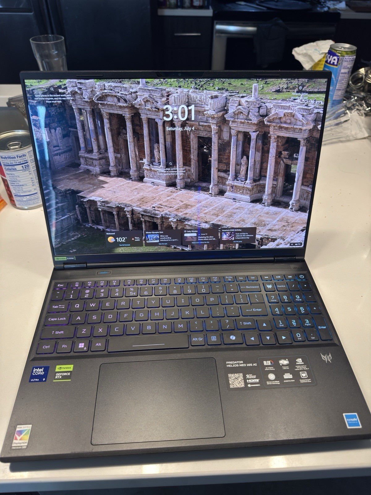 Acer Predator Helios Neo 16s AI 16-inch Gaming Laptop RTX 5070 Ti
