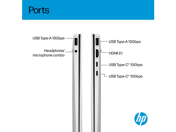 HP OmniBook 7 Laptop Computer 13.3″ 2K AMD Ryzen AI 7 16 GB memory;1 TB SSD