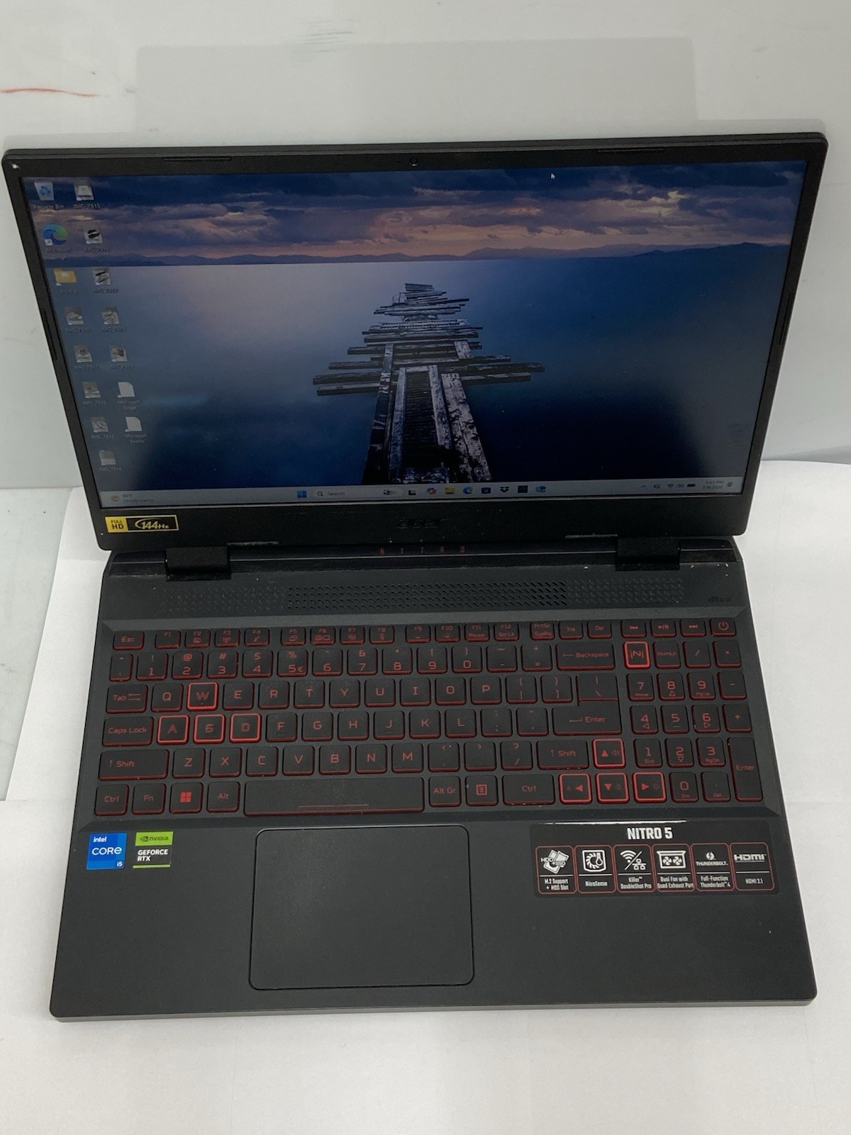 Acer Nitro 5 15.6″ Gaming Laptop i5-12500H RTX 3050 Ti 16GB RAM 512GB SSD Black