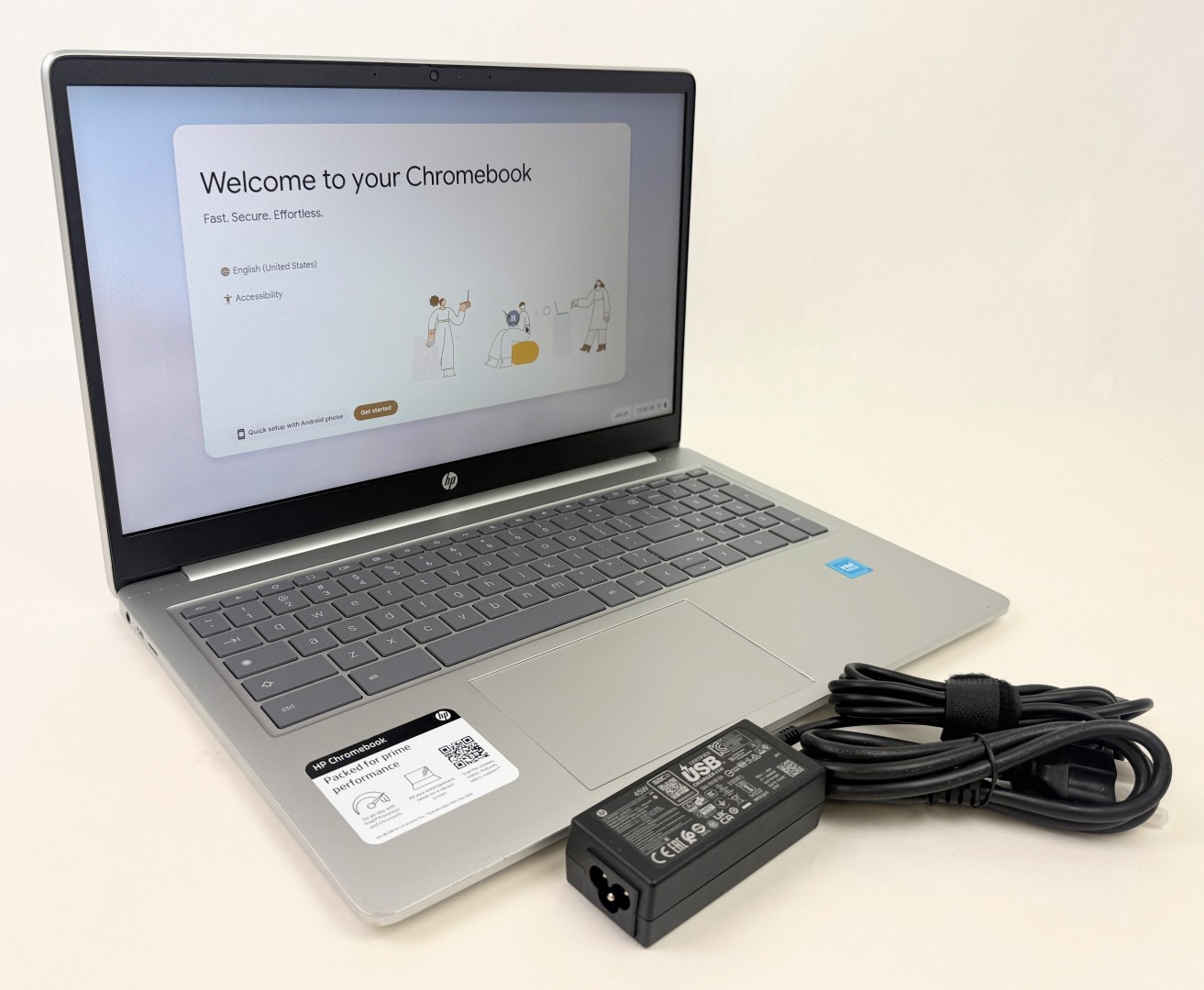 HP Chromebook 15a-nb0013dx 15.6″ HD Intel N200 8GB 64GB eMMC Chrome