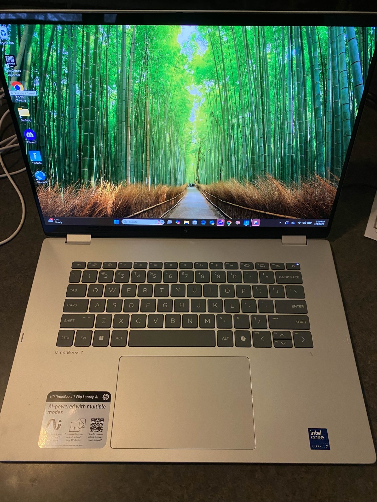 Barely Used HP OmniBook 7 Flip 16 (3K 16″ OLED Screen, 2in1) 16 GB Ram 1TB SSD