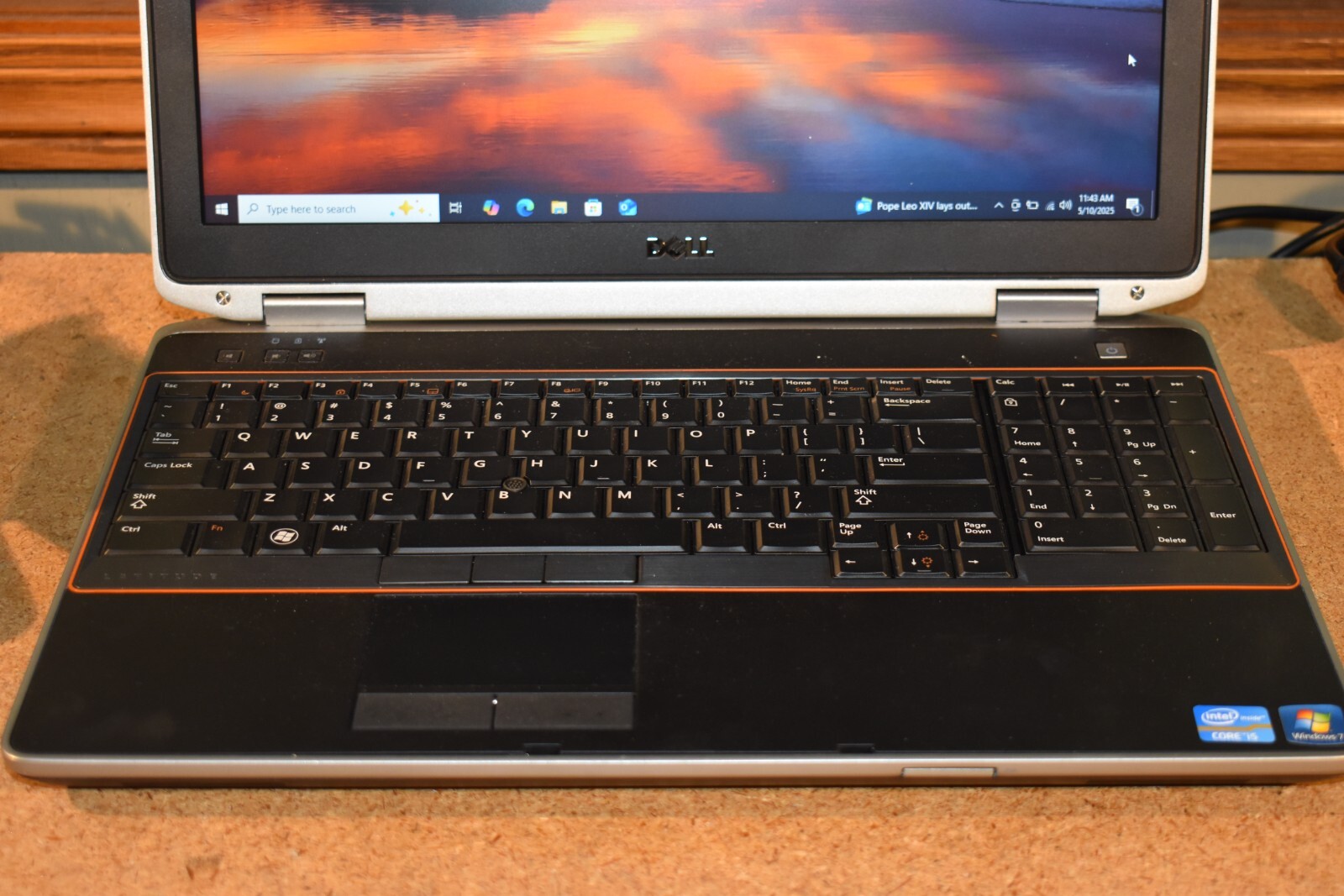 Dell Latitude E6520 Laptop Intel Core i5-2520M 8GB RAM 128GB SSD Windows 10 Pro