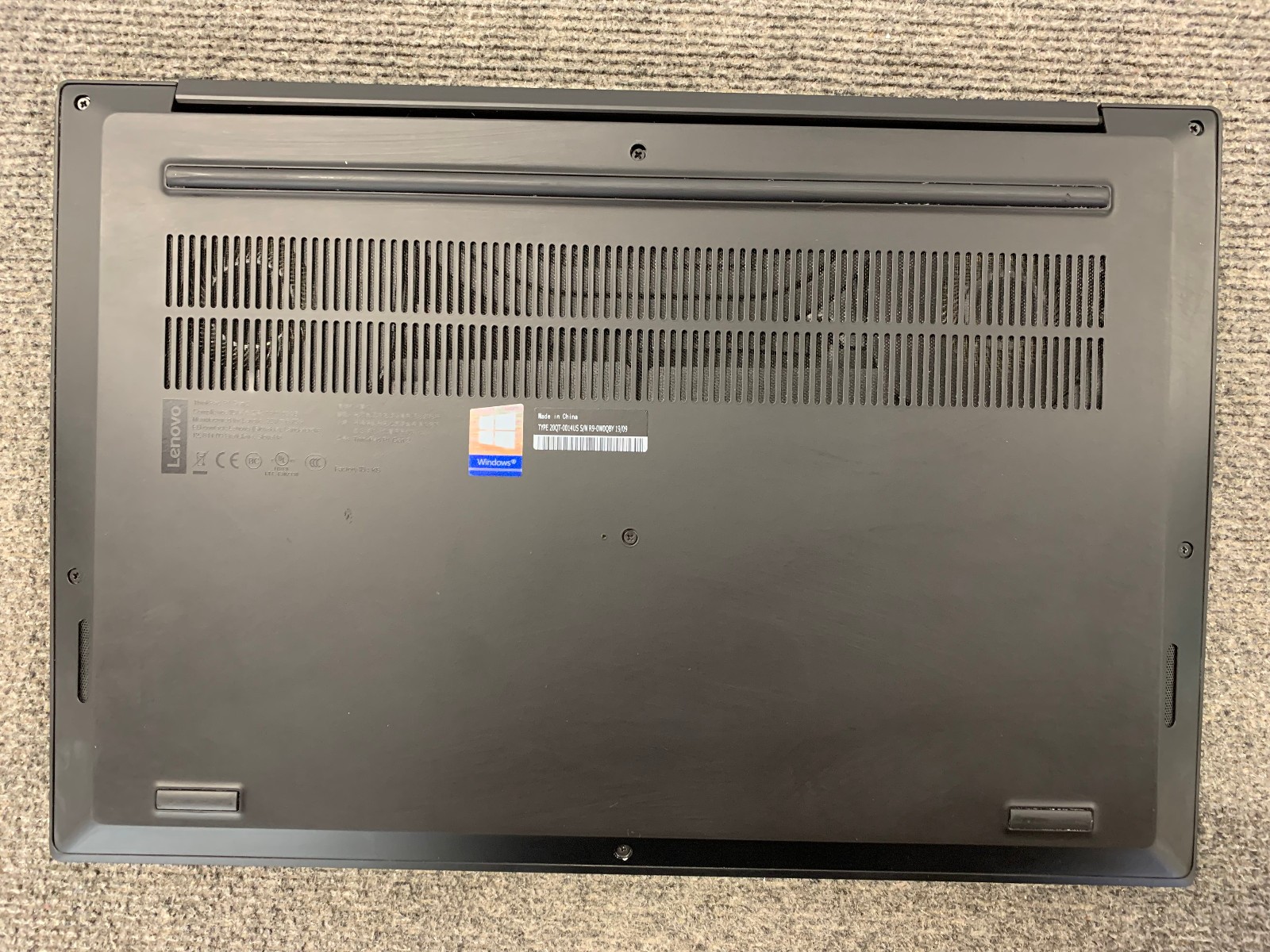 Lenovo ThinkPad P1 Gen 2 4K 15.6″ Laptop i7-9750H 16GB RAM 512GB NVMe w/Adapter