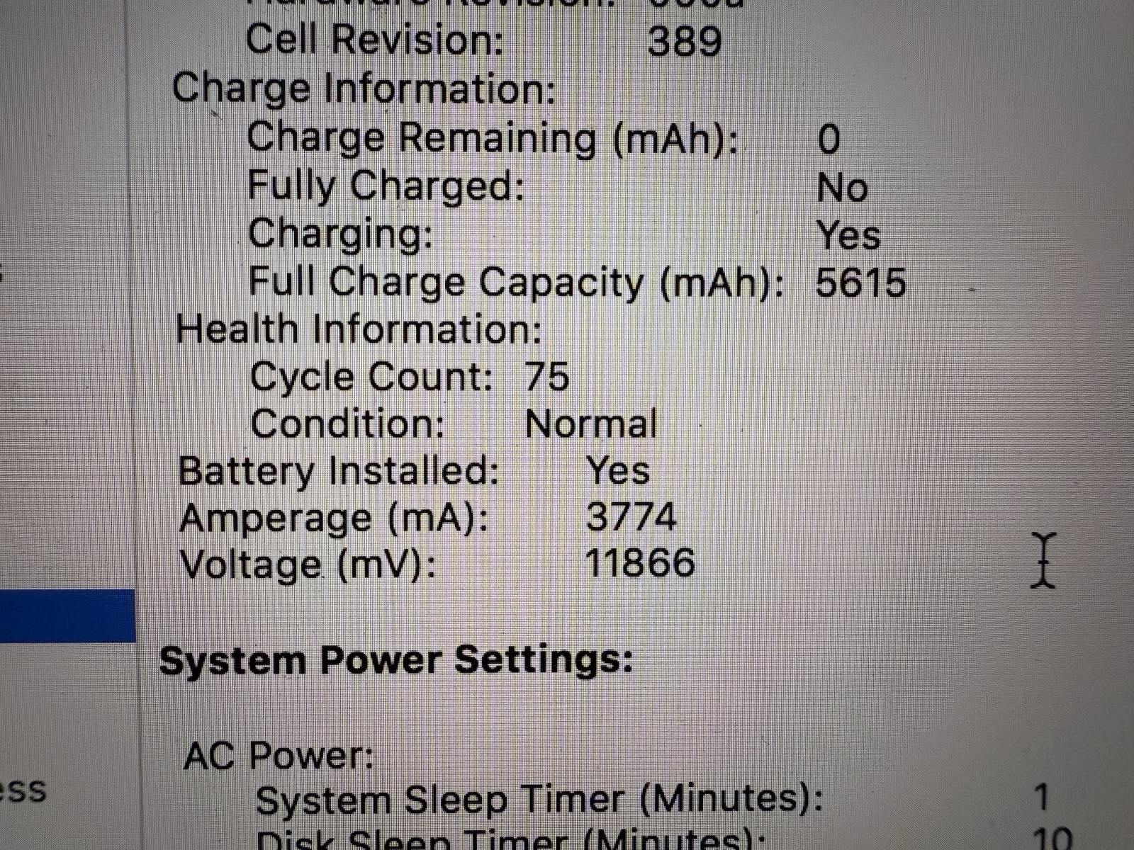 Apple MacBook Pro A1502 2015 13″ Intel i7 3.0GHz 8GB 500GB Only 75 cycle counts
