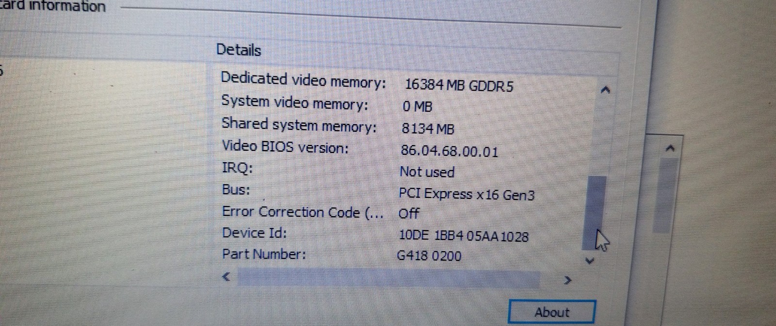 Dell Alienware 17 laptop i7-4810mq 2.8-4.0Ghz 16GB 512GB NVIDIA “P5000” AX200