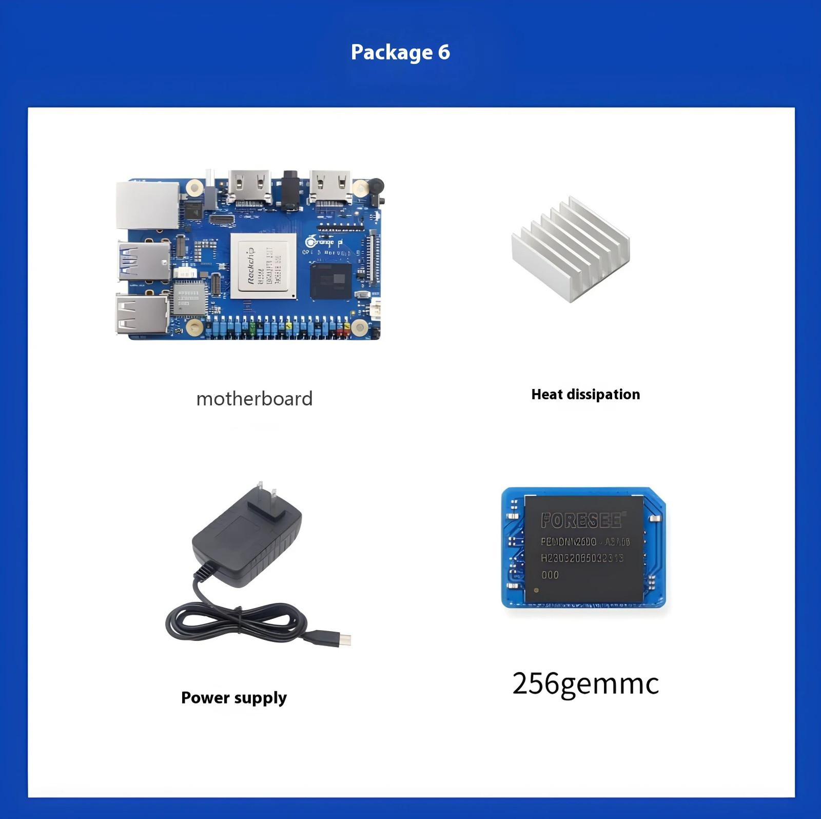 Orange Pi 5 Max 16GB RAM LPDDR5 Rockchip RK3588 Development Board