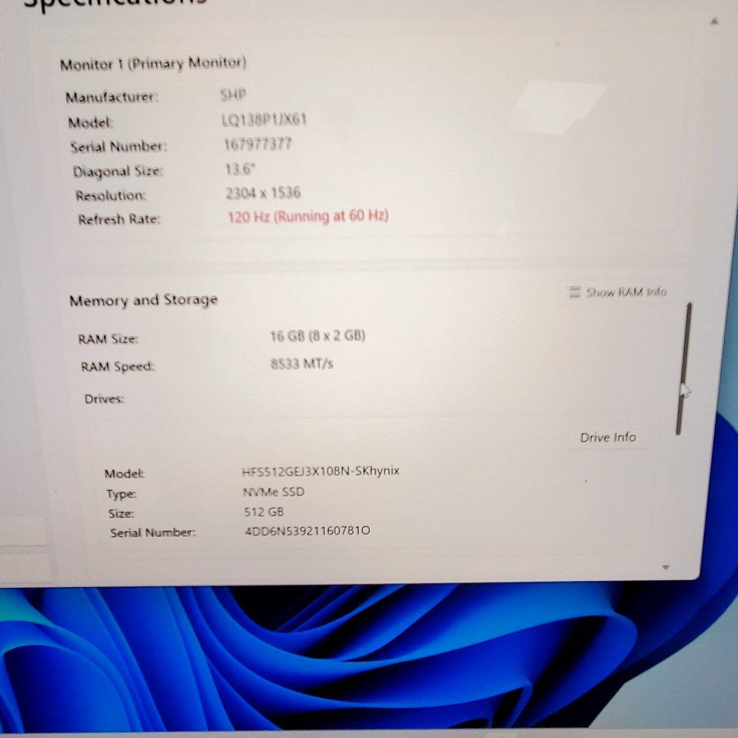 Microsoft Surface Laptop 7 2107 13.8″ Core Ultra 7 266V 2.2GHz 512GB SSD