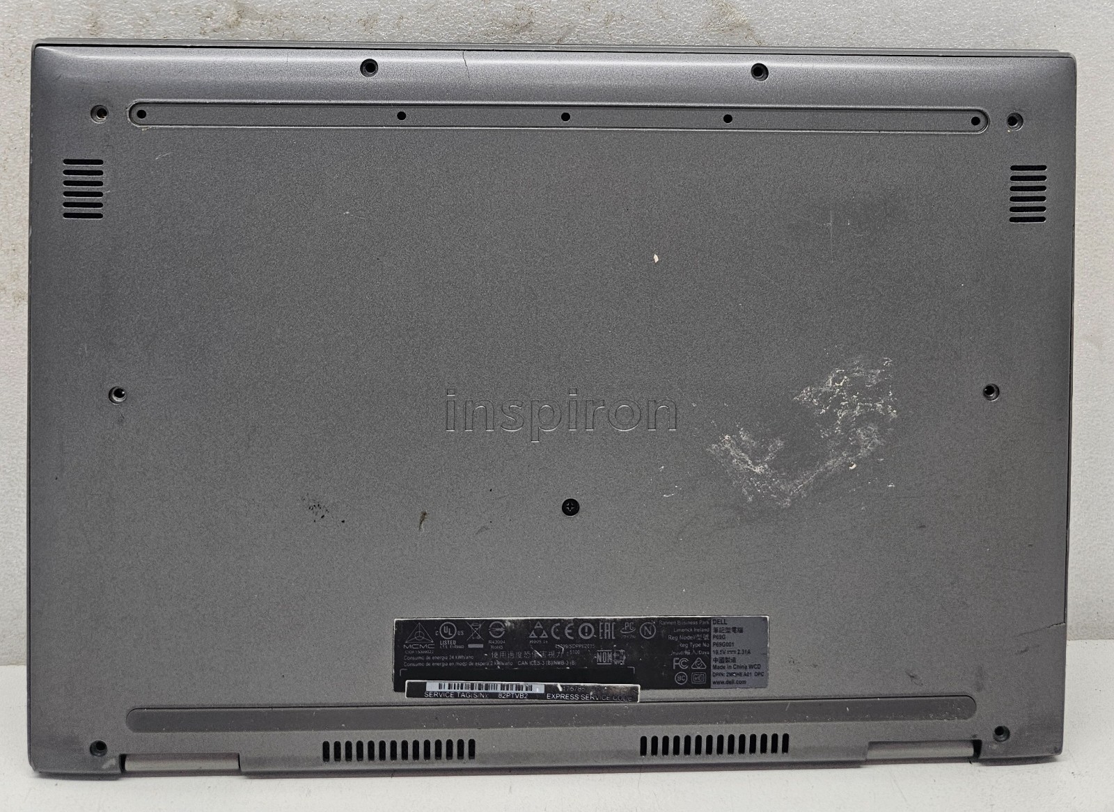 Dell Inspiron 13-5368 Laptop Intel Core i5-6200U NO RAM/HD/OS/POWER (FL)