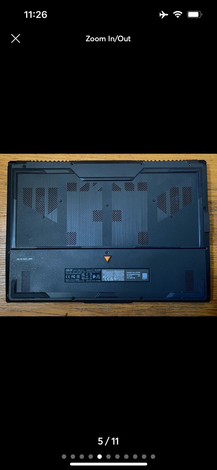 ASUS TUF Gaming A16 16 in (512GB SSD, AMD Ryzen 7, 3.2GHz, 16GB RAM, AMD Radeon