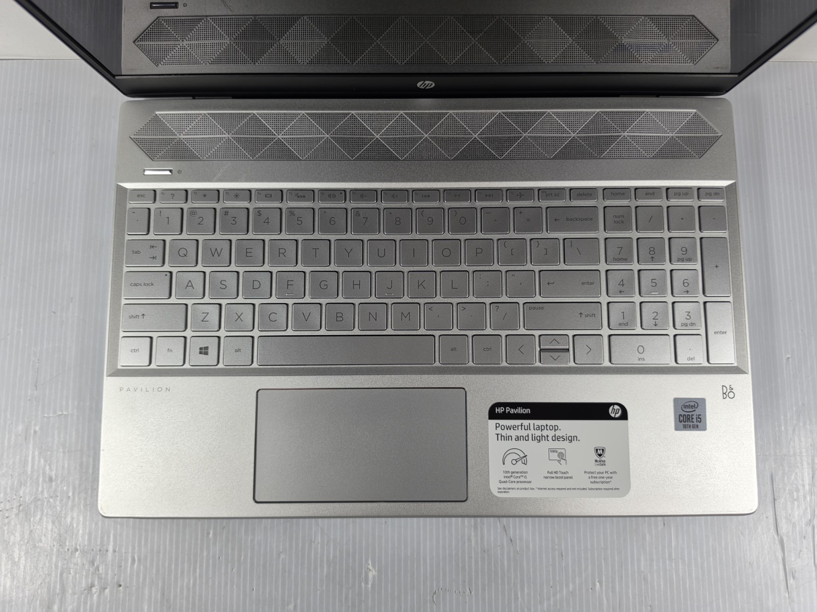 HP Pavillion 15-cs3 Laptop TOUCHSCREEN i5-1035G1 16GB RAM 1TB SSD NVMe WIN 11