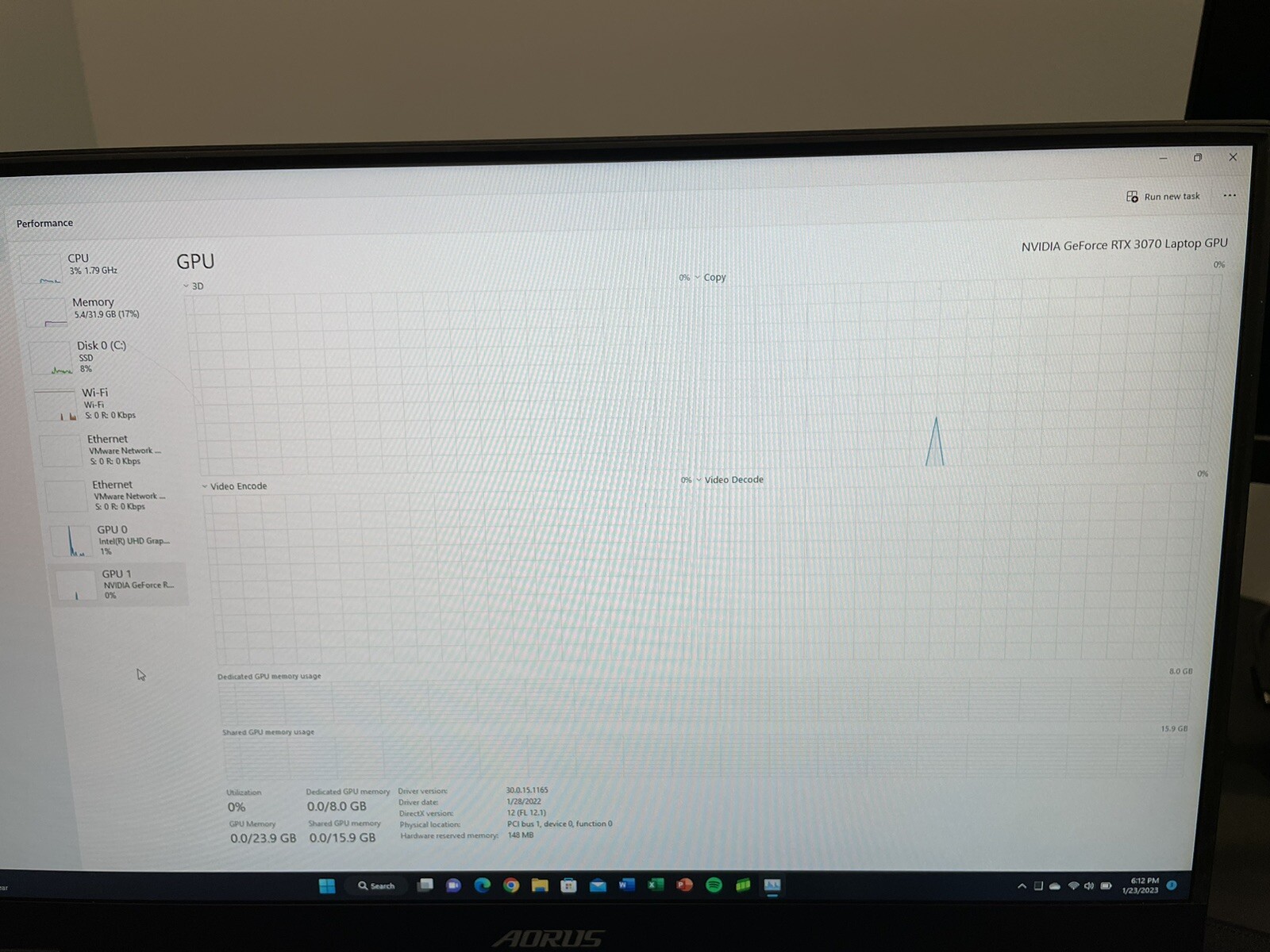 Aorus 17G XC (3070, i7 10870H, 300 HZ, 32 GB RAM, 512 GB SSD)