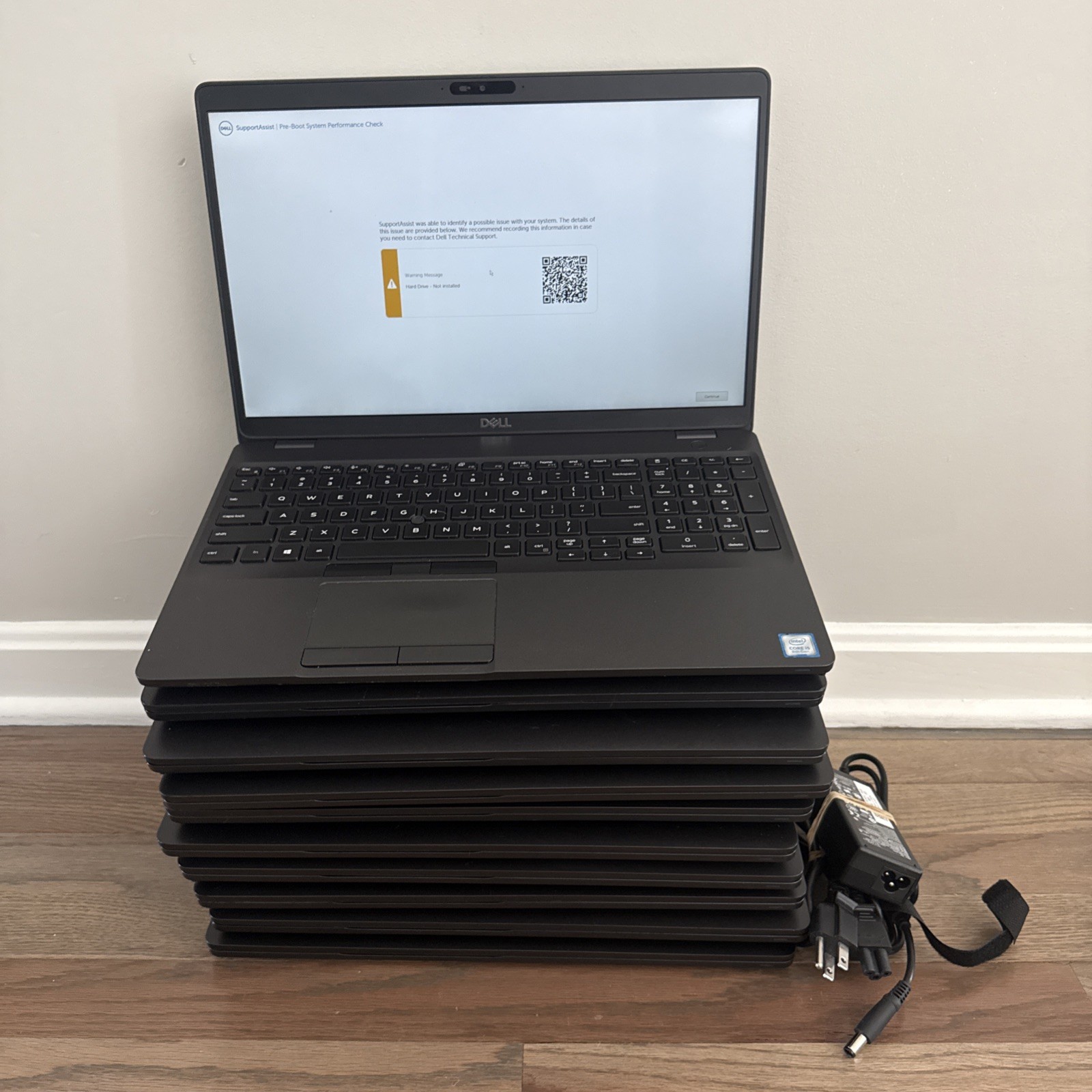 LOT OF 10 Dell Latitude 5500 Laptop i5-8365u 8gb Ram Good Condition NO SSD