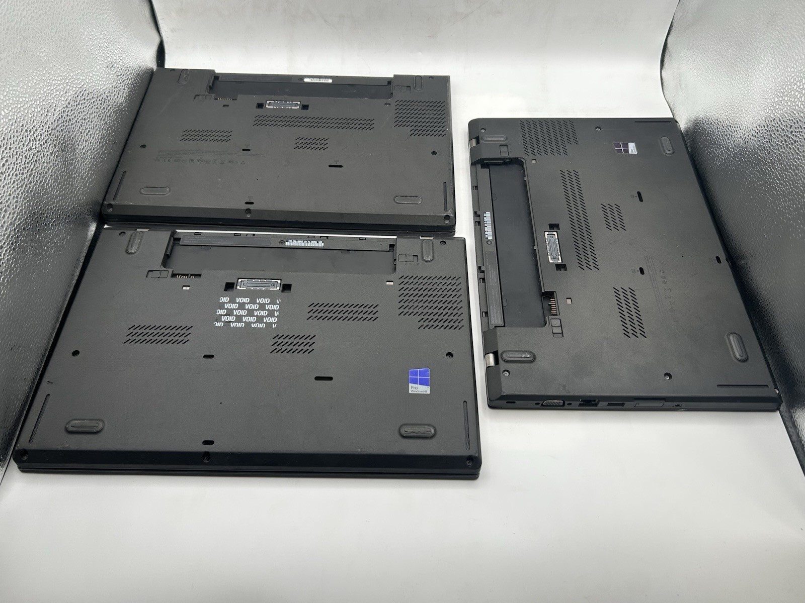 Lot of 3 Lenovo ThinkPad T440/T450 No Battery No AC 5-20-1